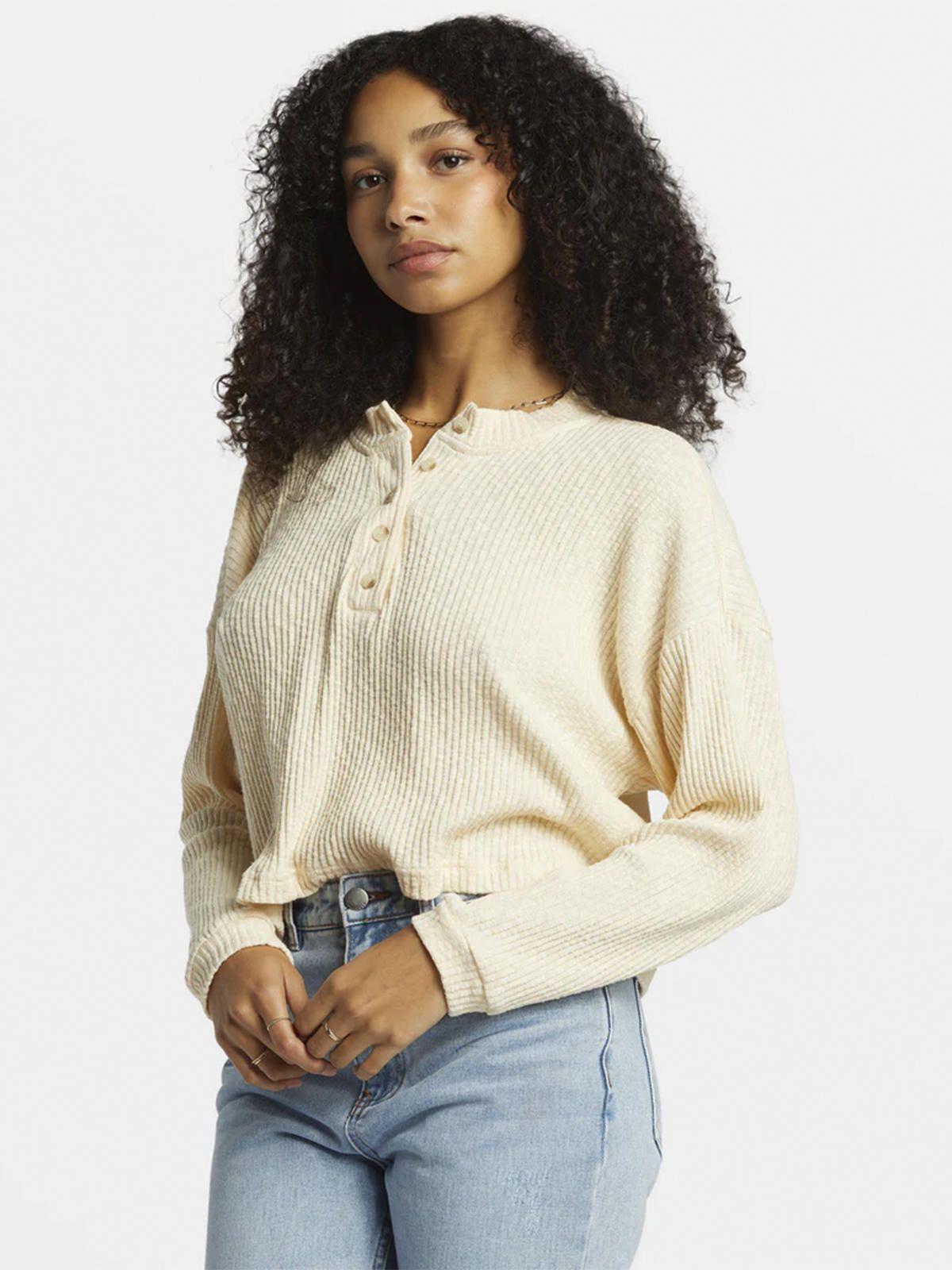 Sweater Mujer Good Catch Blanco-2