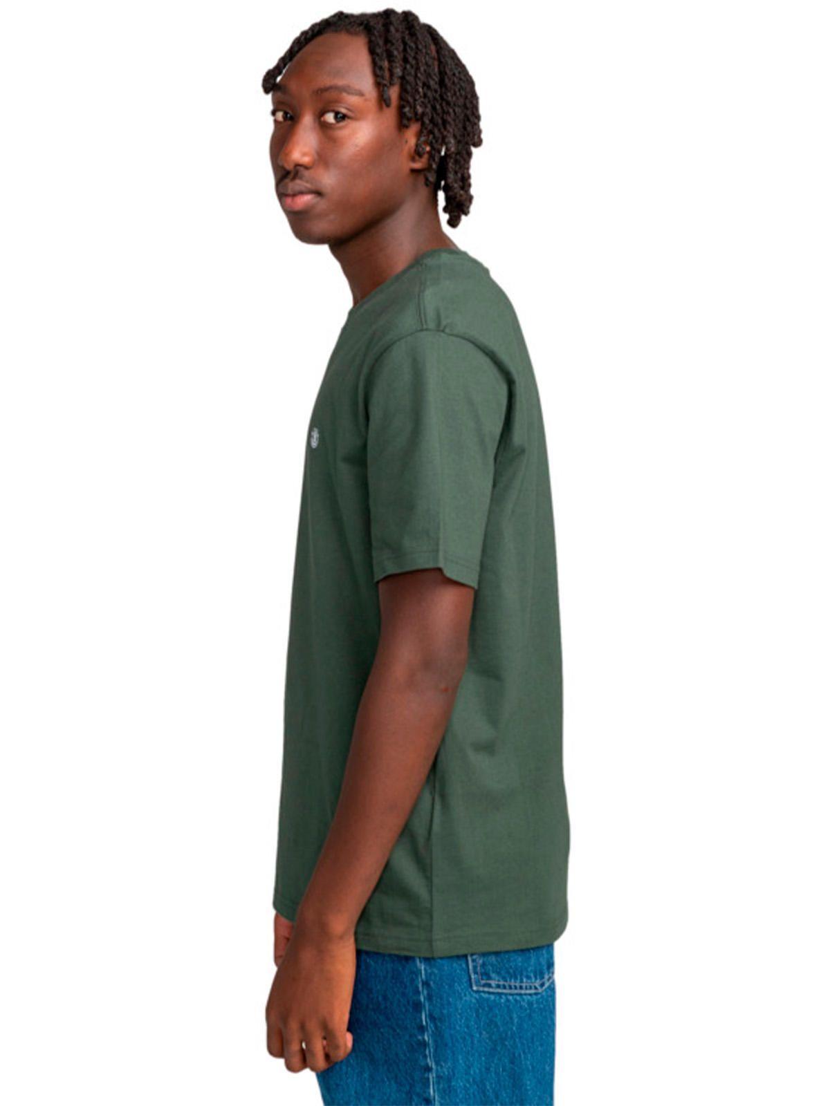 Polera Manga Corta Hombre Crail Verde-3