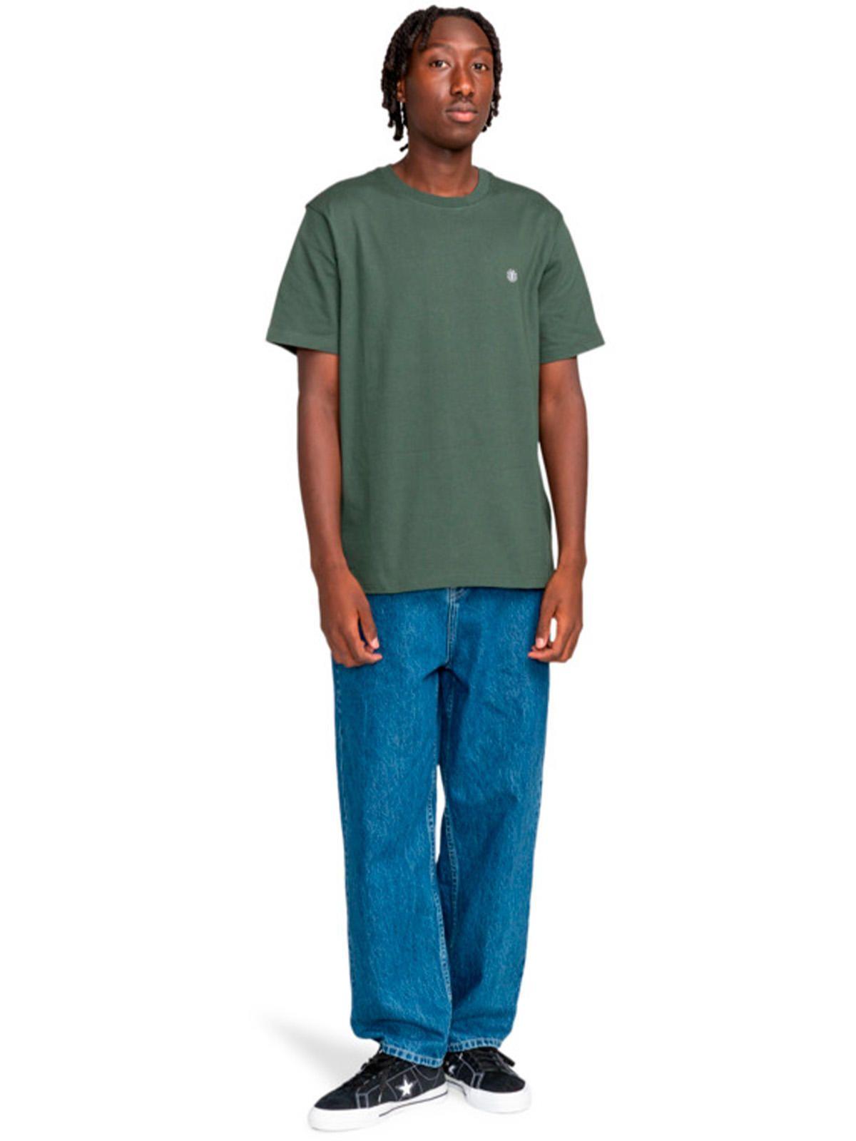 Polera Manga Corta Hombre Crail Verde-5