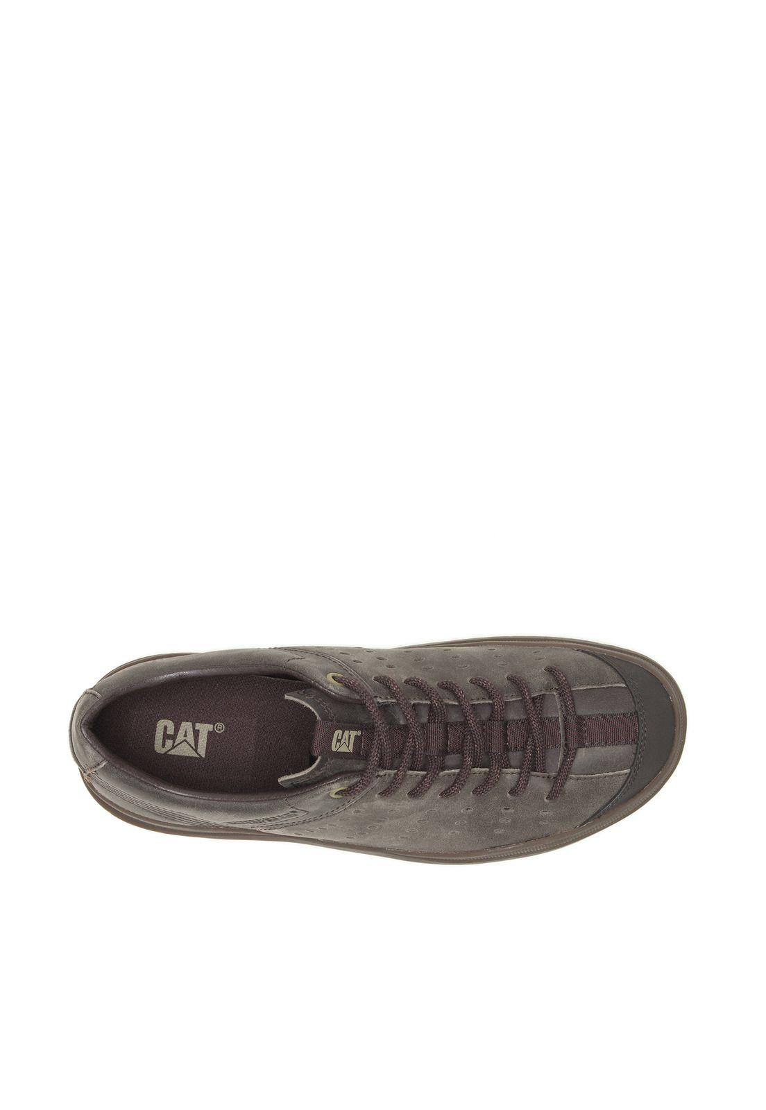 Zapatilla Cuero Hombre Fused Lace Café-5