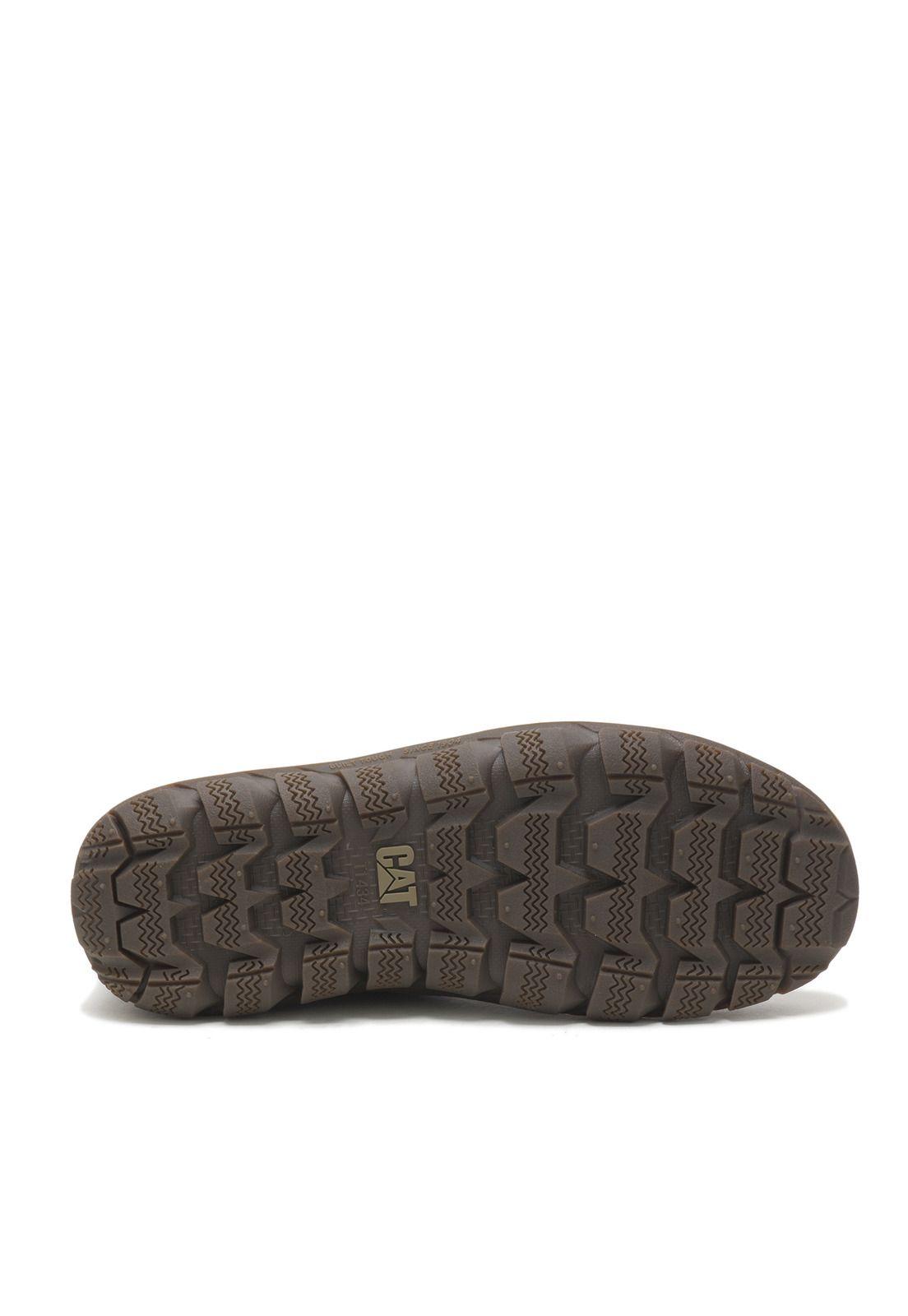 Zapatilla Cuero Hombre Fused Lace Café-6