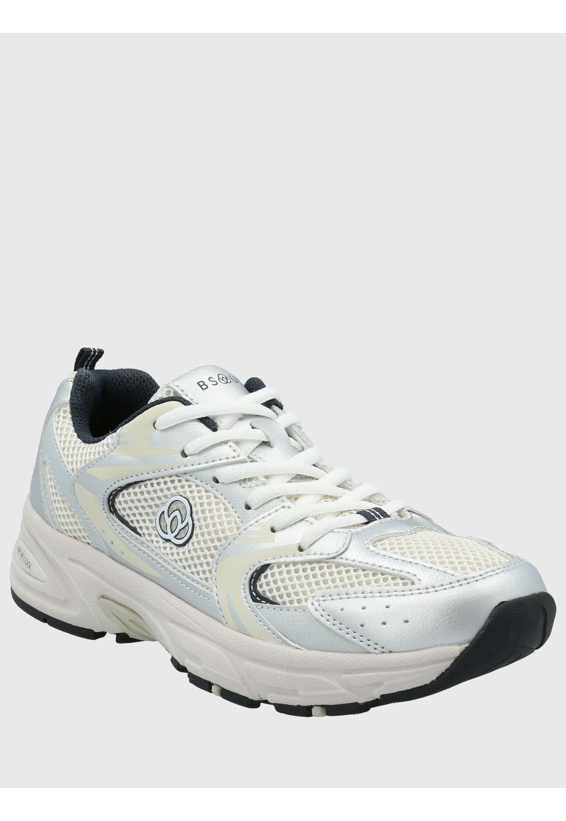 Zapatilla Mujer Miki Silver Bsoul-0