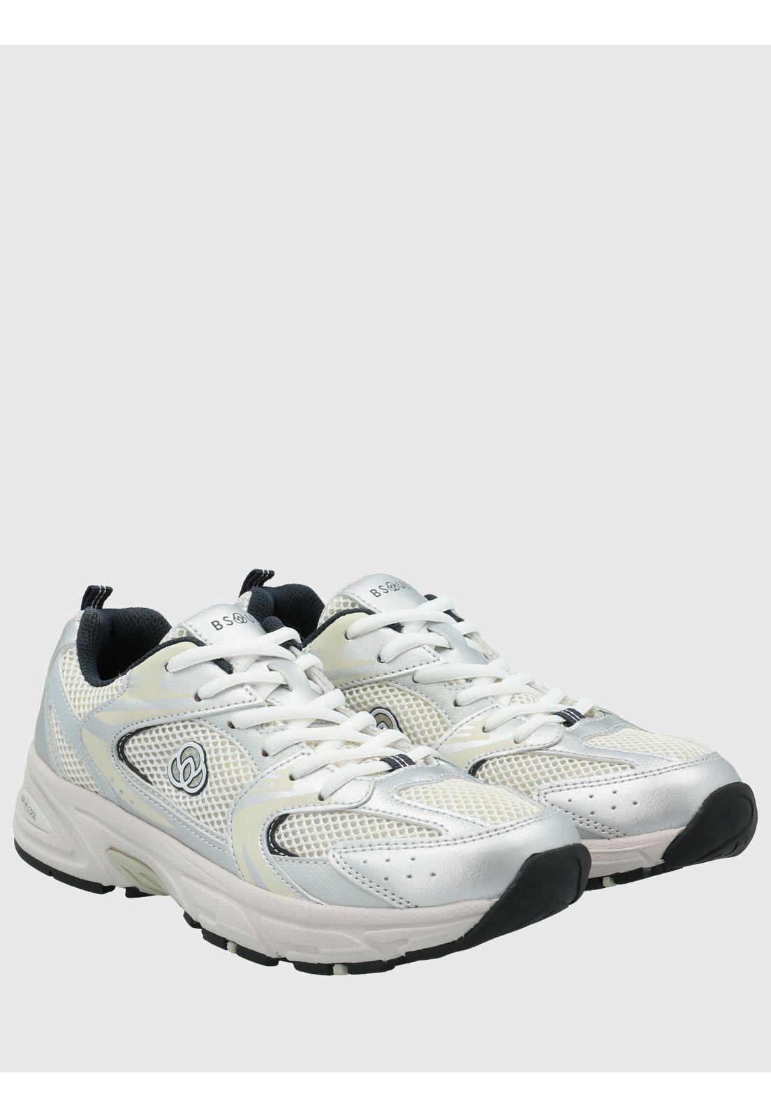 Zapatilla Mujer Miki Silver Bsoul-7