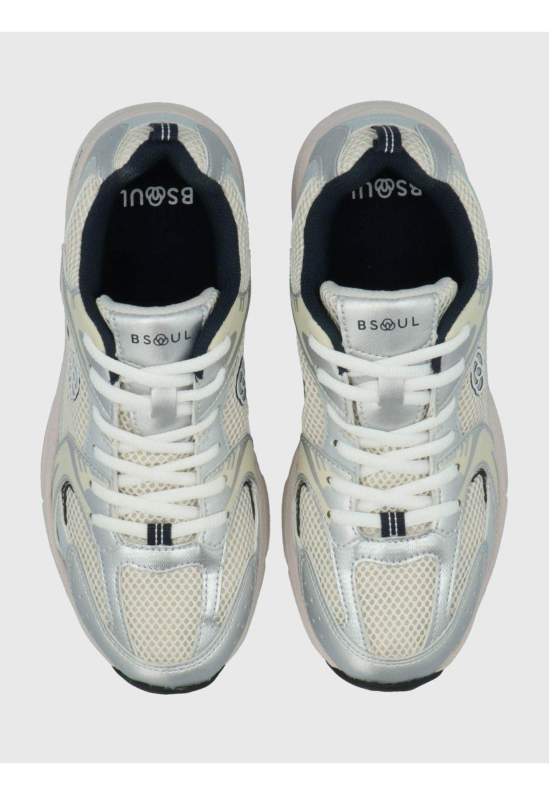 Zapatilla Mujer Miki Silver Bsoul-8