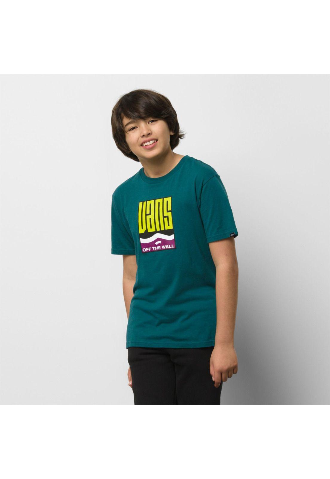Polera M/C Niño MAZE SS TEE Verde-1
