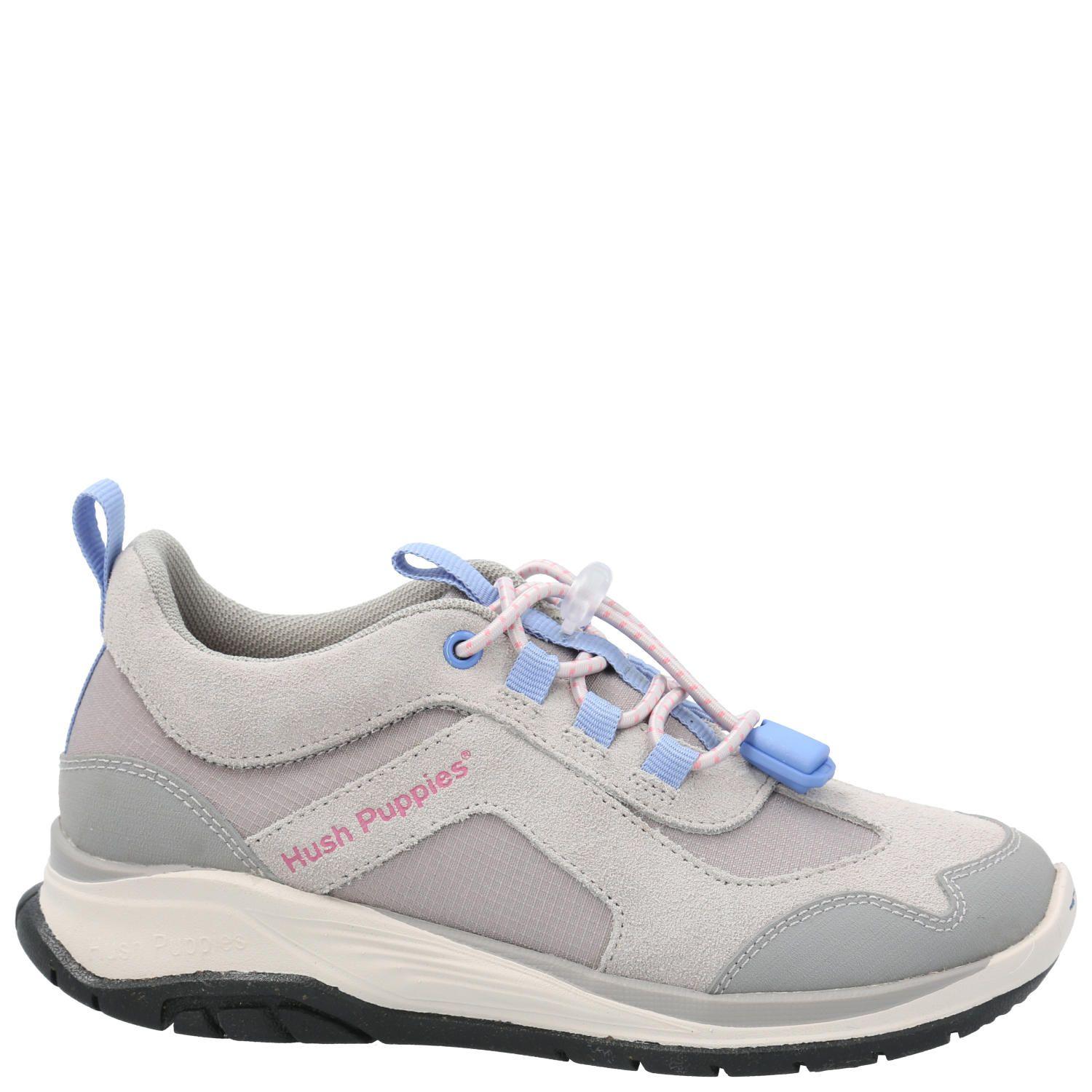 Zapatilla Cuero Niña Fastland Gris-1