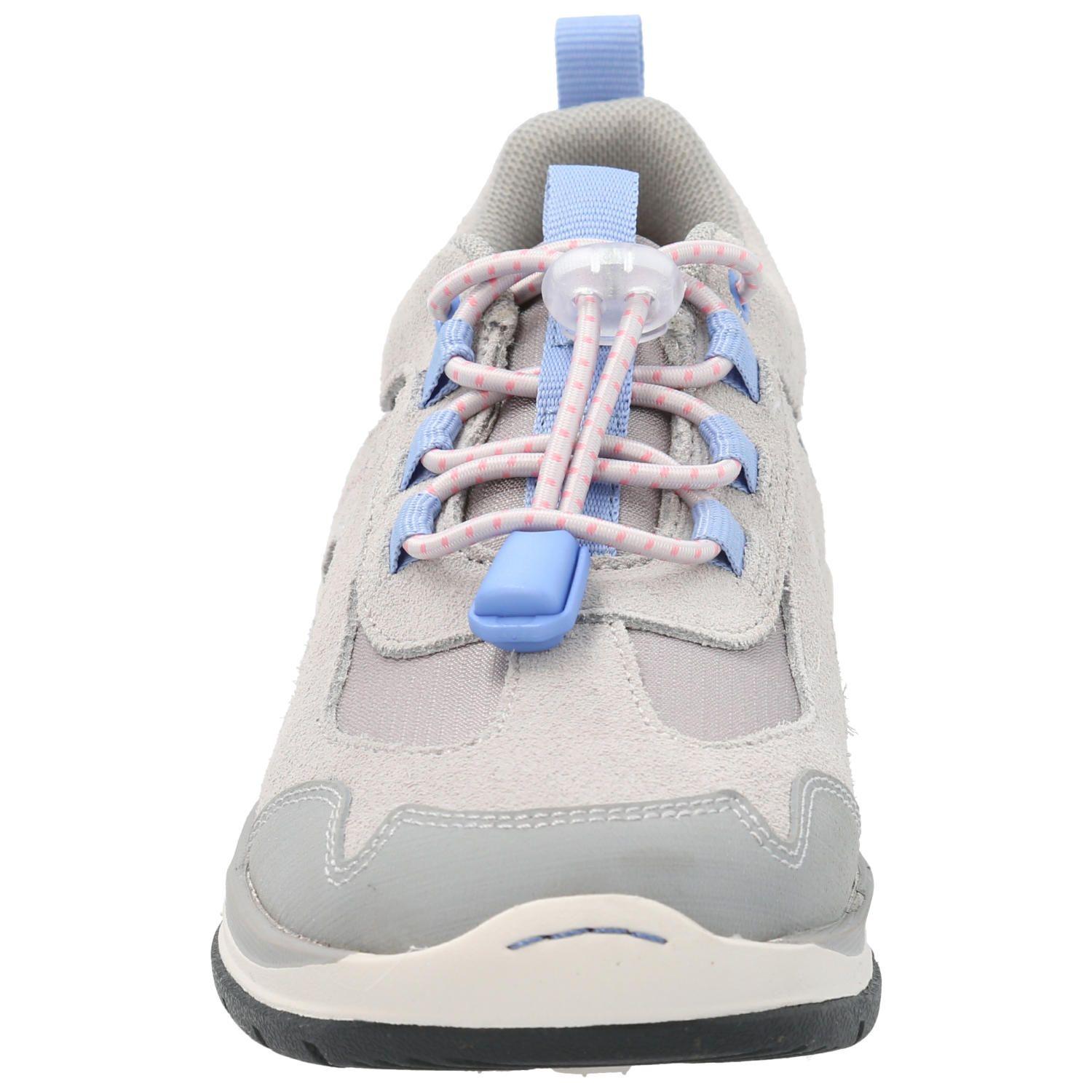 Zapatilla Cuero Niña Fastland Gris-3