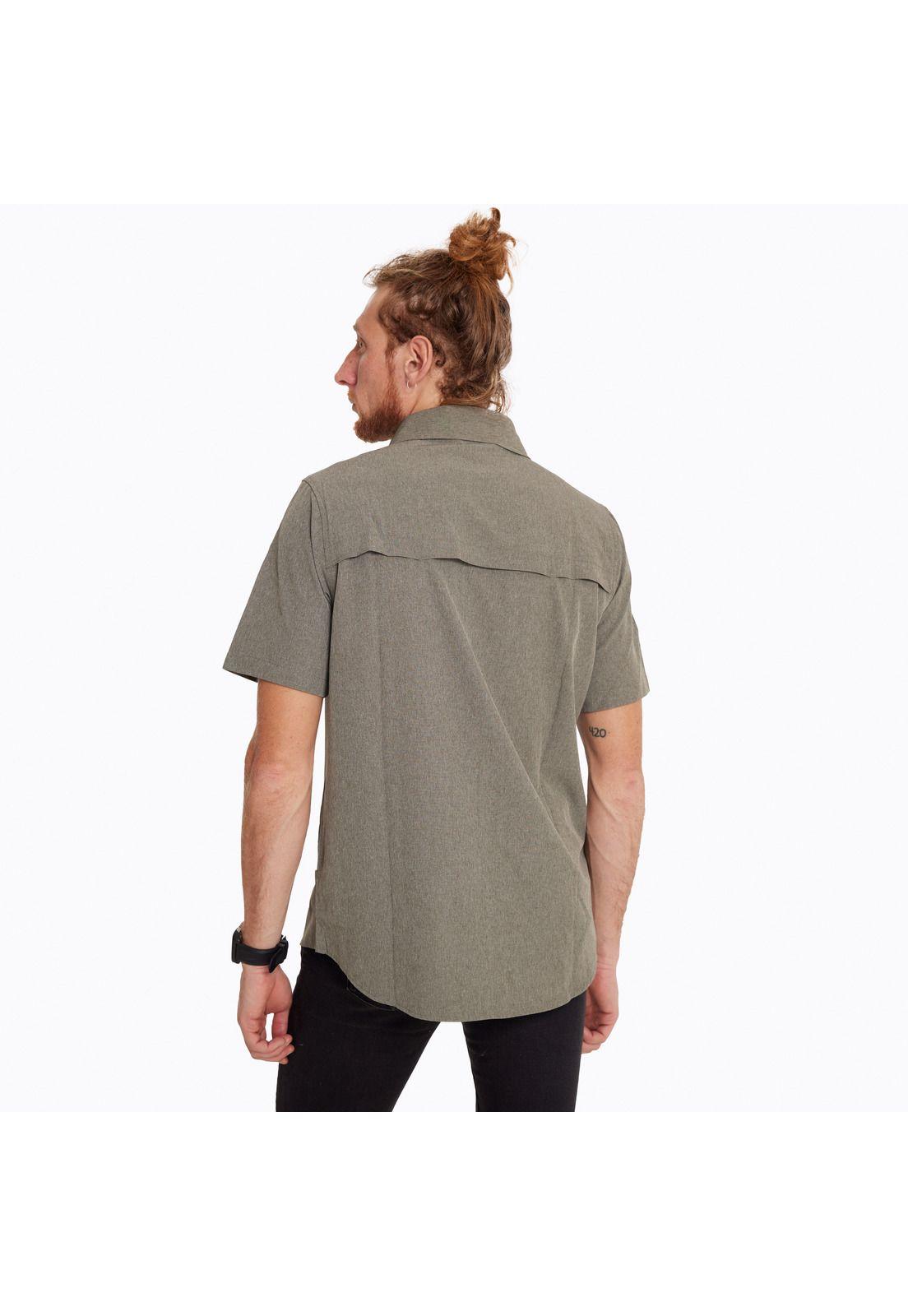 Camisa Hombre Petteril Verde Oliva-1