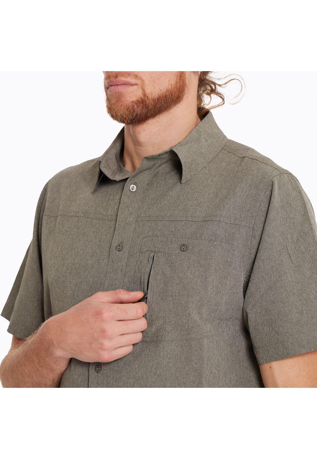 Camisa Hombre Petteril Verde Oliva-4