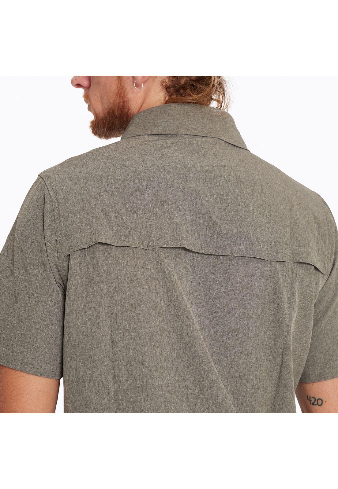 Camisa Hombre Petteril Verde Oliva-5