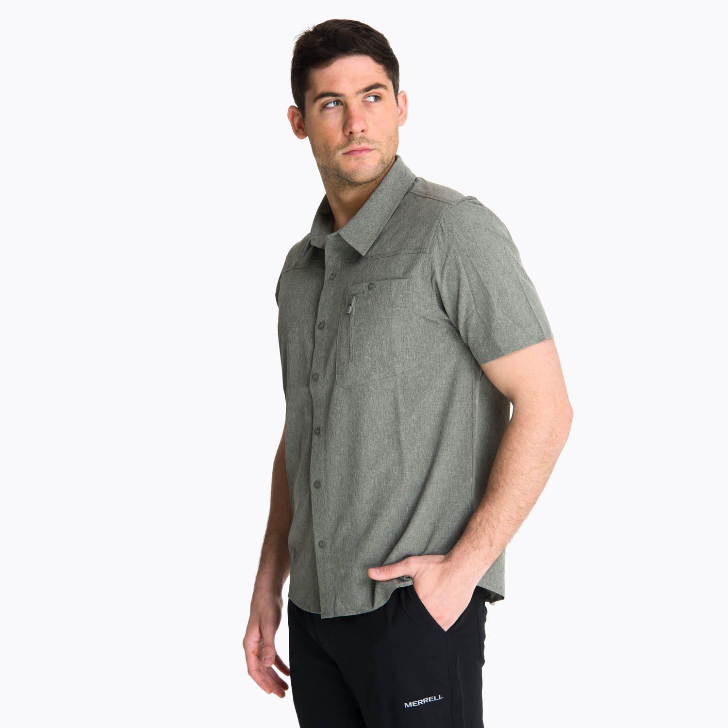 Camisa Hombre Petteril Verde Oliva-1