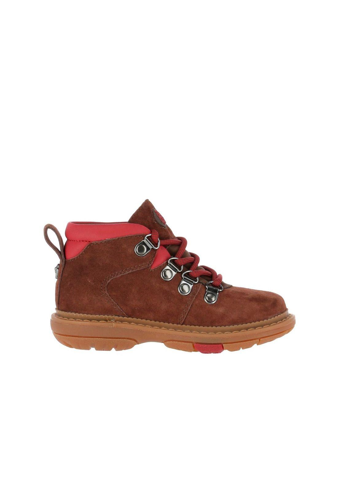 Botin Cuero New 101 Tri Café-2