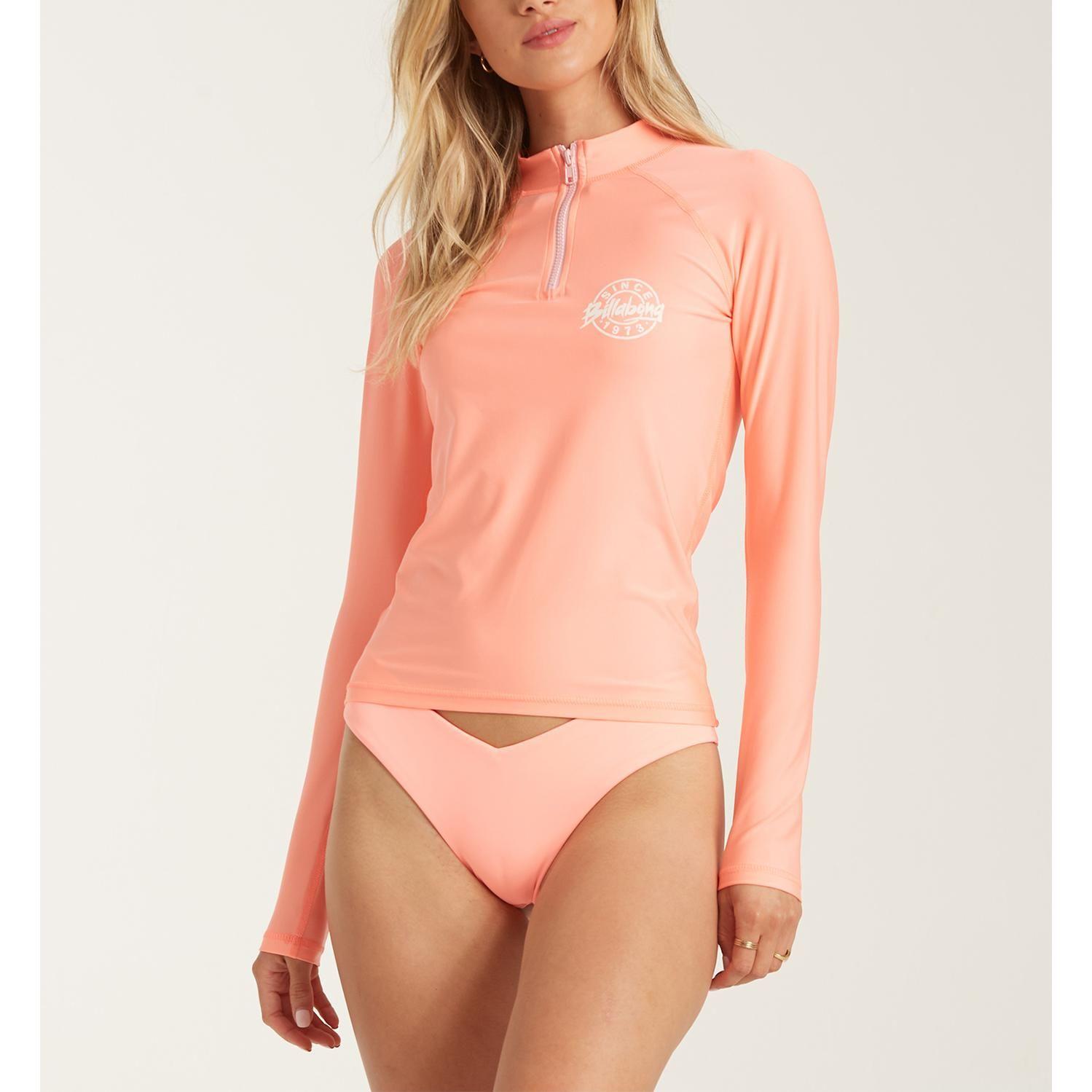 Polera De Agua  Sol Searcher Ls Rg Coral Mujer-1