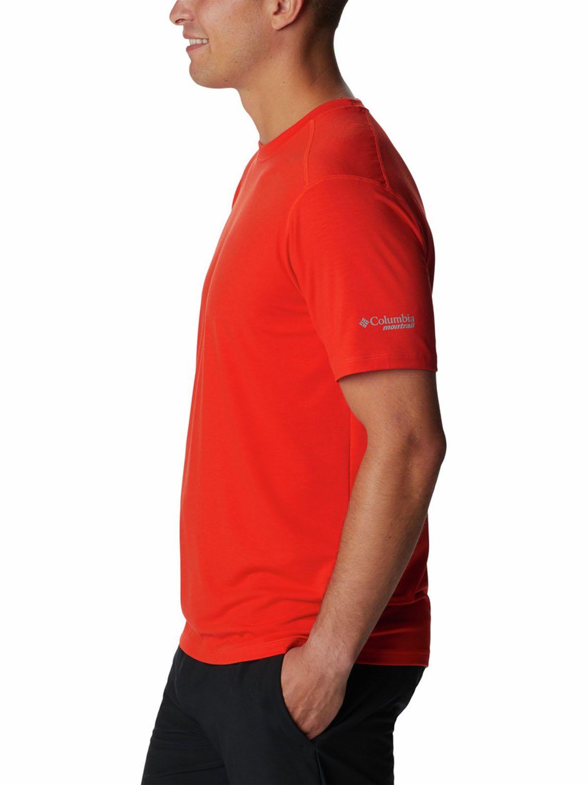 Polera Hombre Endless Trail Running Tech Rojo-1