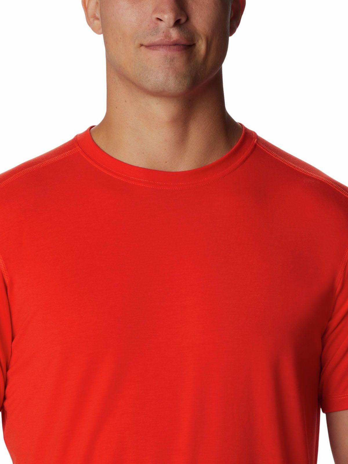 Polera Hombre Endless Trail Running Tech Rojo-3