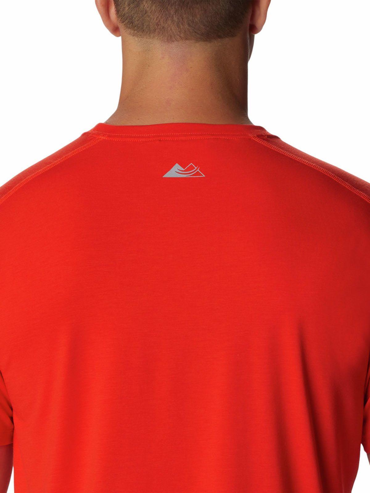 Polera Hombre Endless Trail Running Tech Rojo-4