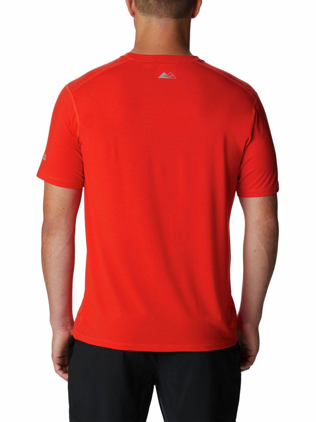 Polera Hombre Endless Trail Running Tech Rojo-5
