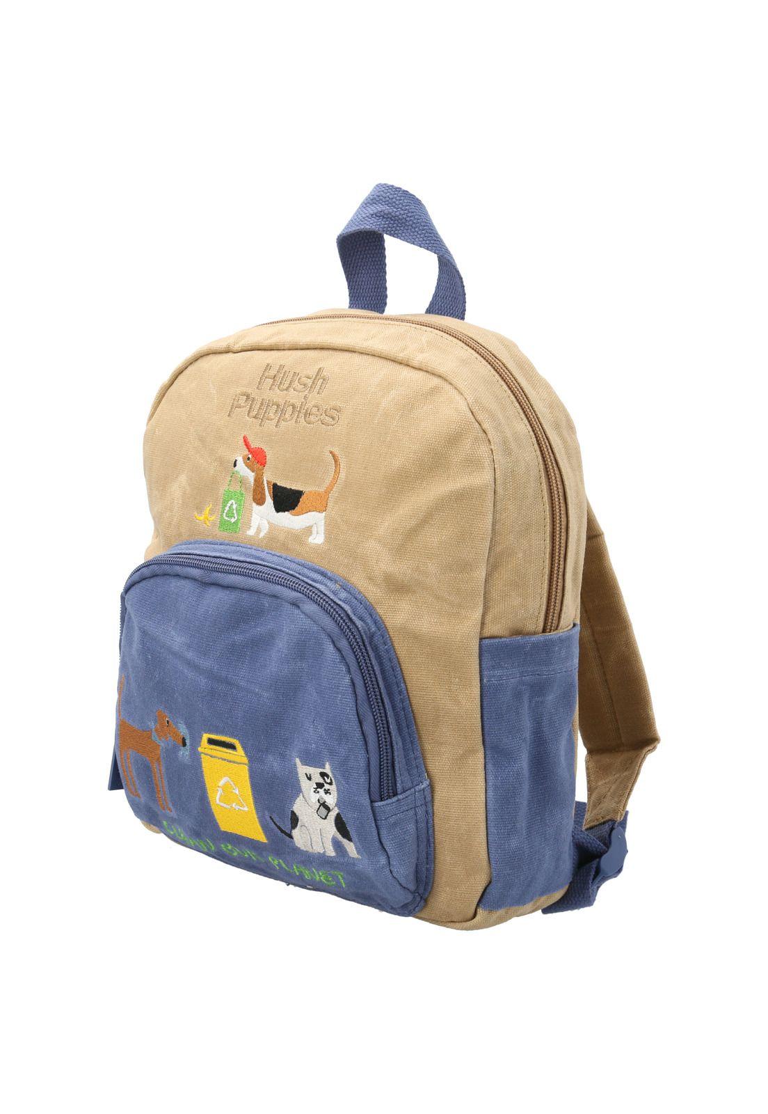 Mochila Niño Recycling Beige-1