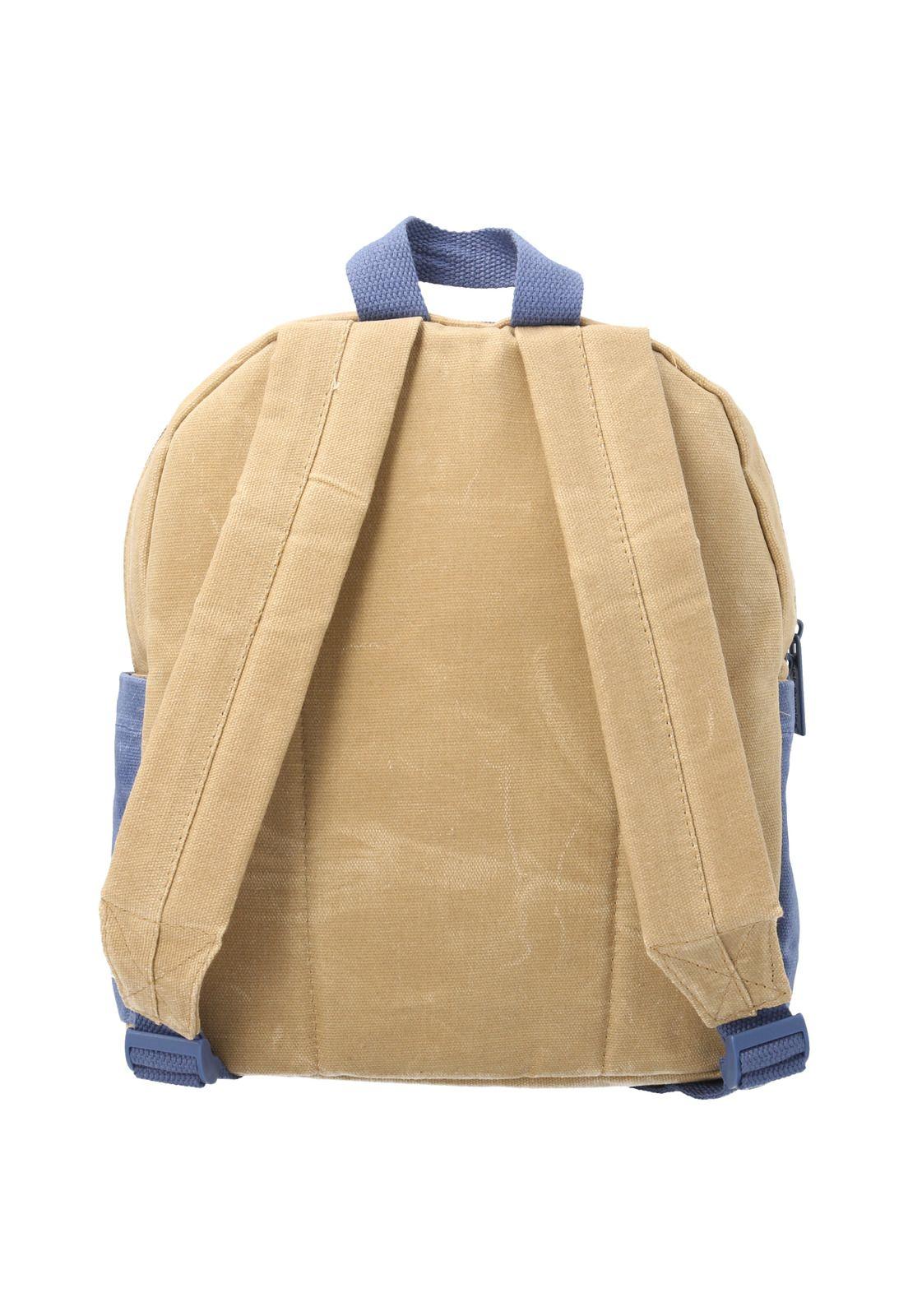 Mochila Niño Recycling Beige-2