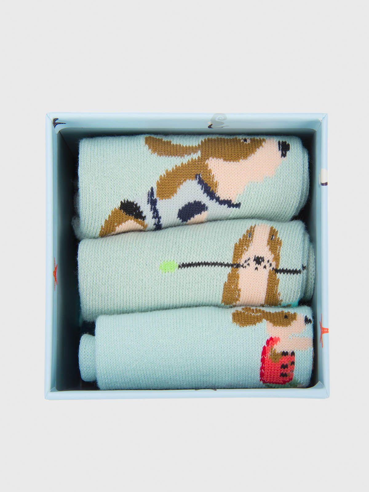 Pack 3 Calcetin Niño Ocean Multicolor-3