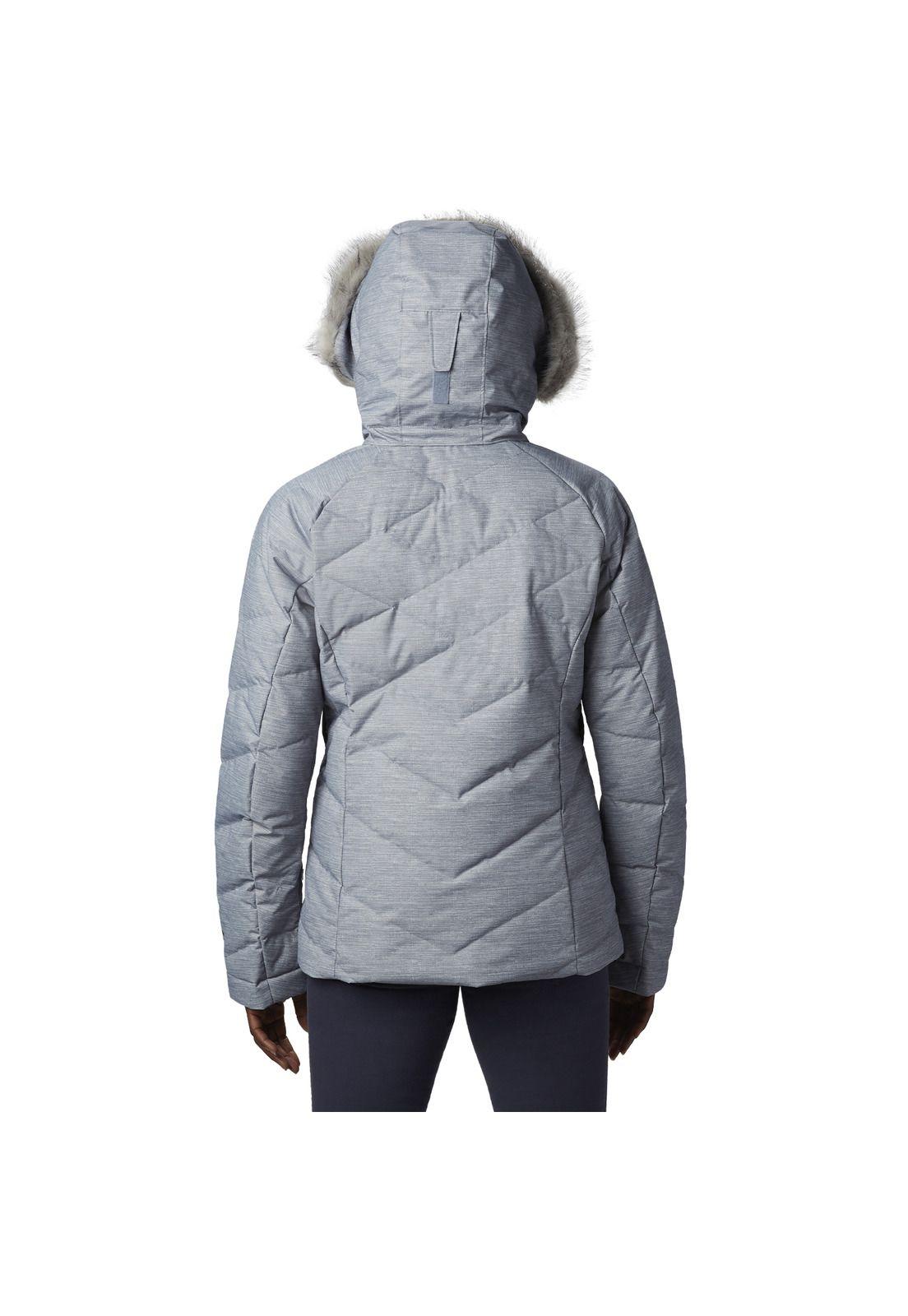 Parka Mujer Lay D Down Ii Jacket Polyester Gris-1