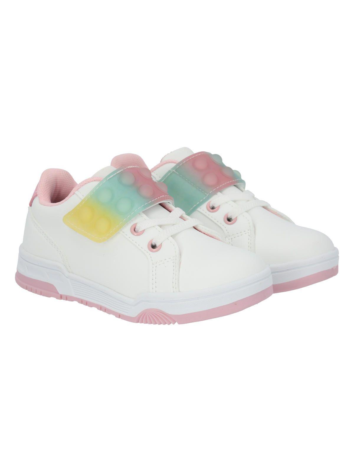 Zapatilla Pop-it Blanca Niña Spa-8