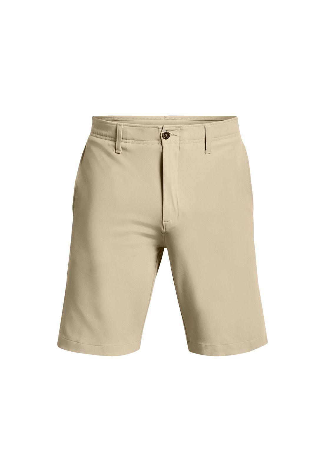 Shorts de golf UA para hombre Café Claro-0