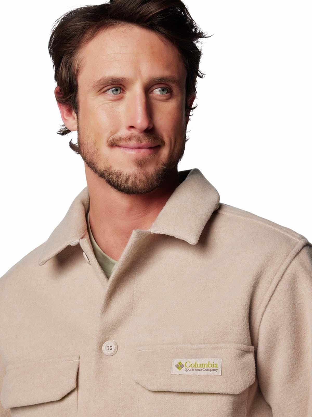 Camisa Manga Larga Hombre Wallowa Gris-5