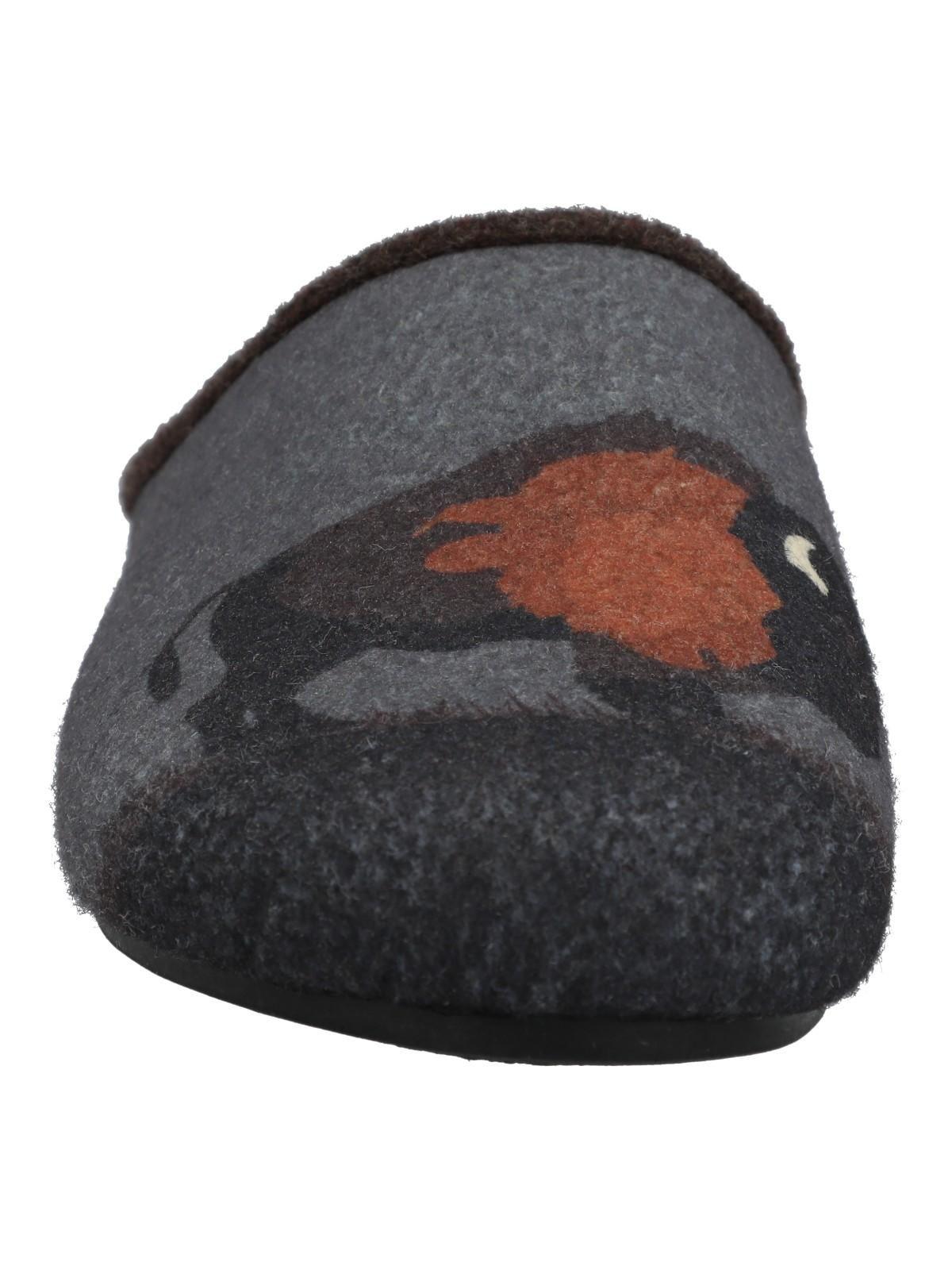 Pantufla Fibras Unisex Rkf Slipper Bisont Café-5