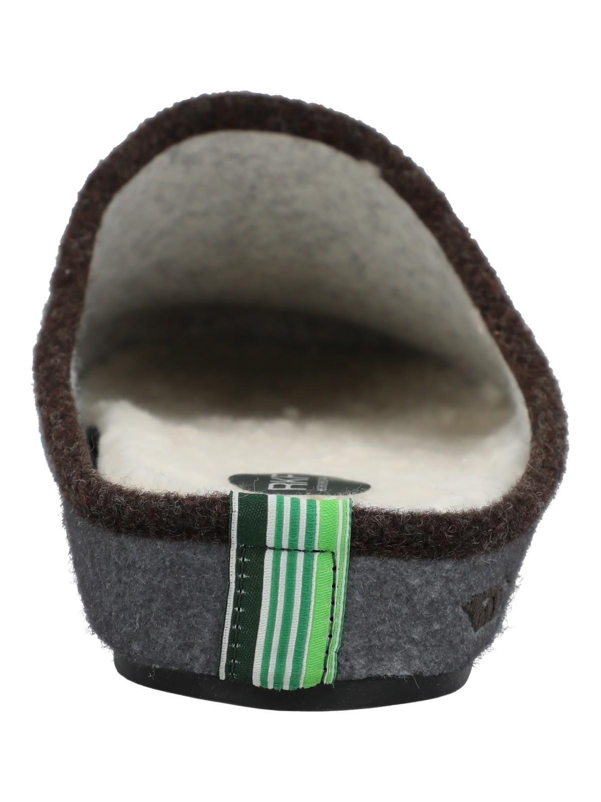 Pantufla Fibras Unisex Rkf Slipper Bisont Café-8