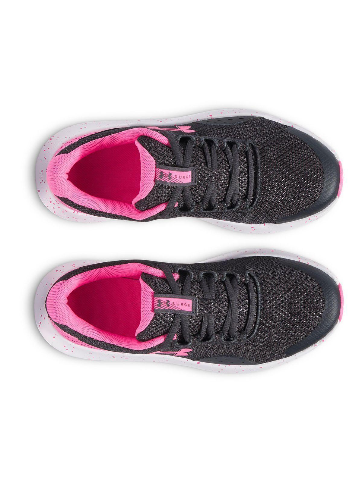 Zapatillas run Surge 4 para niñas Negro-4