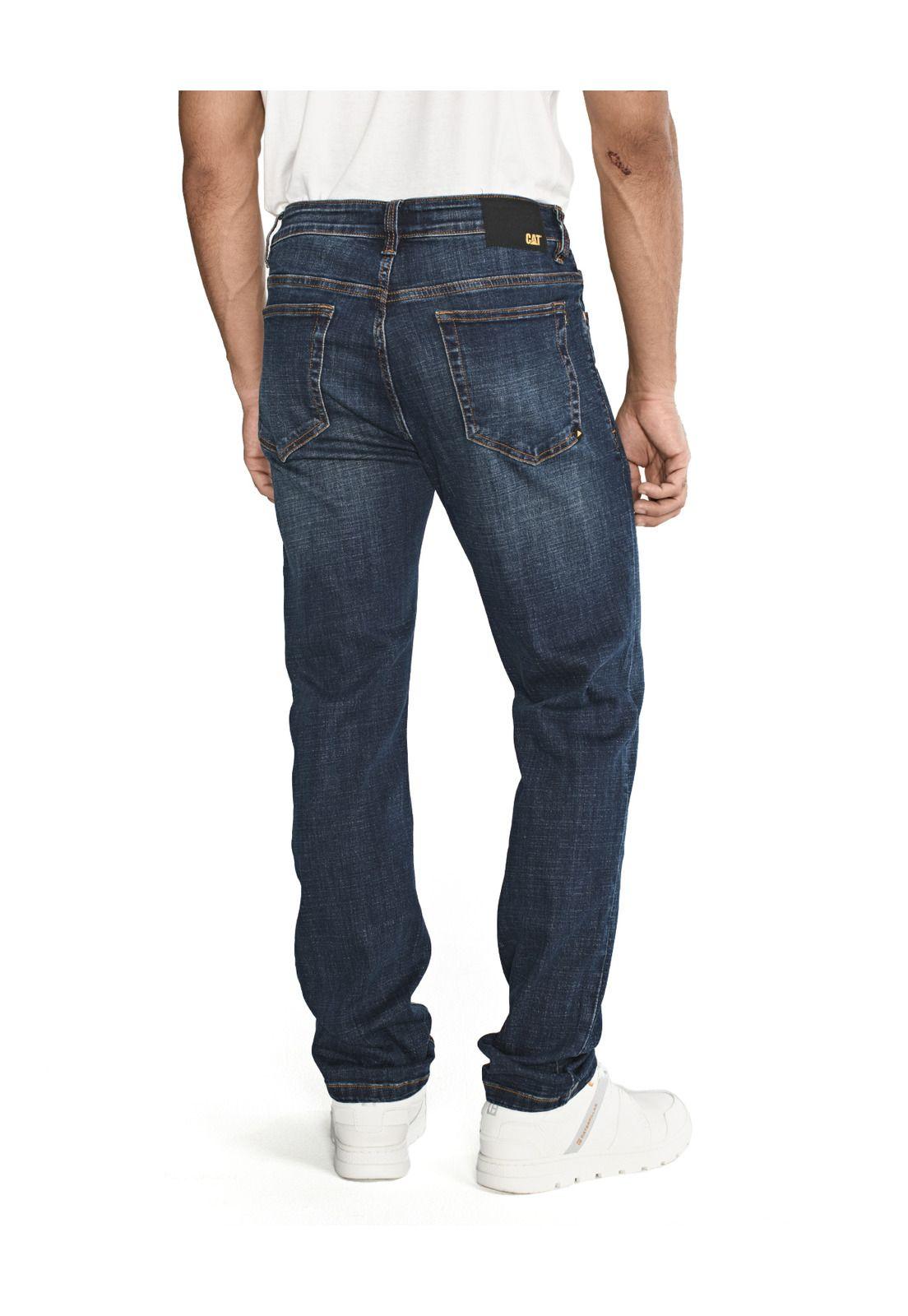 Jeans Coolmax Denim Slim Blanco Hombre-6