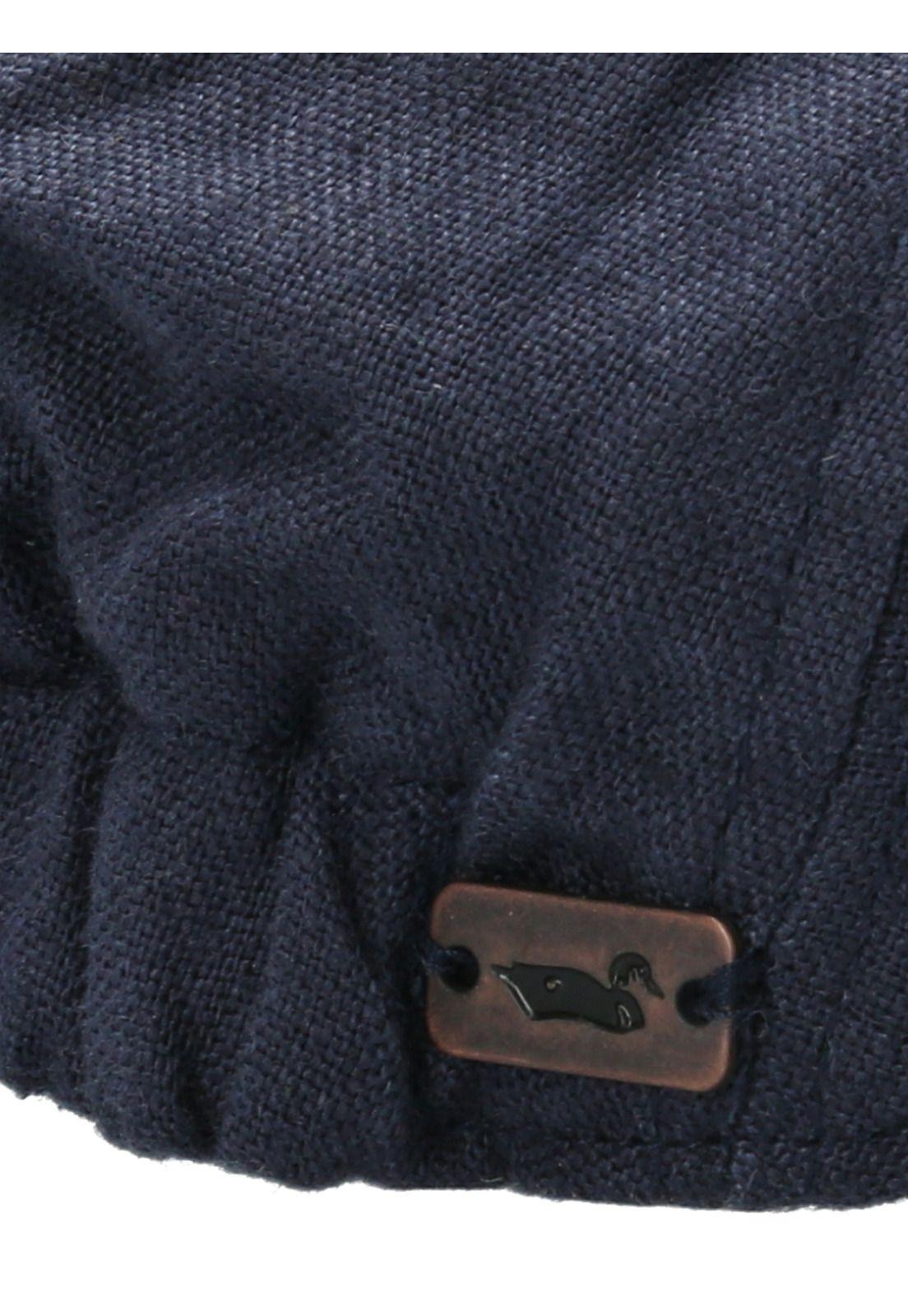 Gorro Lino Organico Azul Linen Hatton Hombre-2