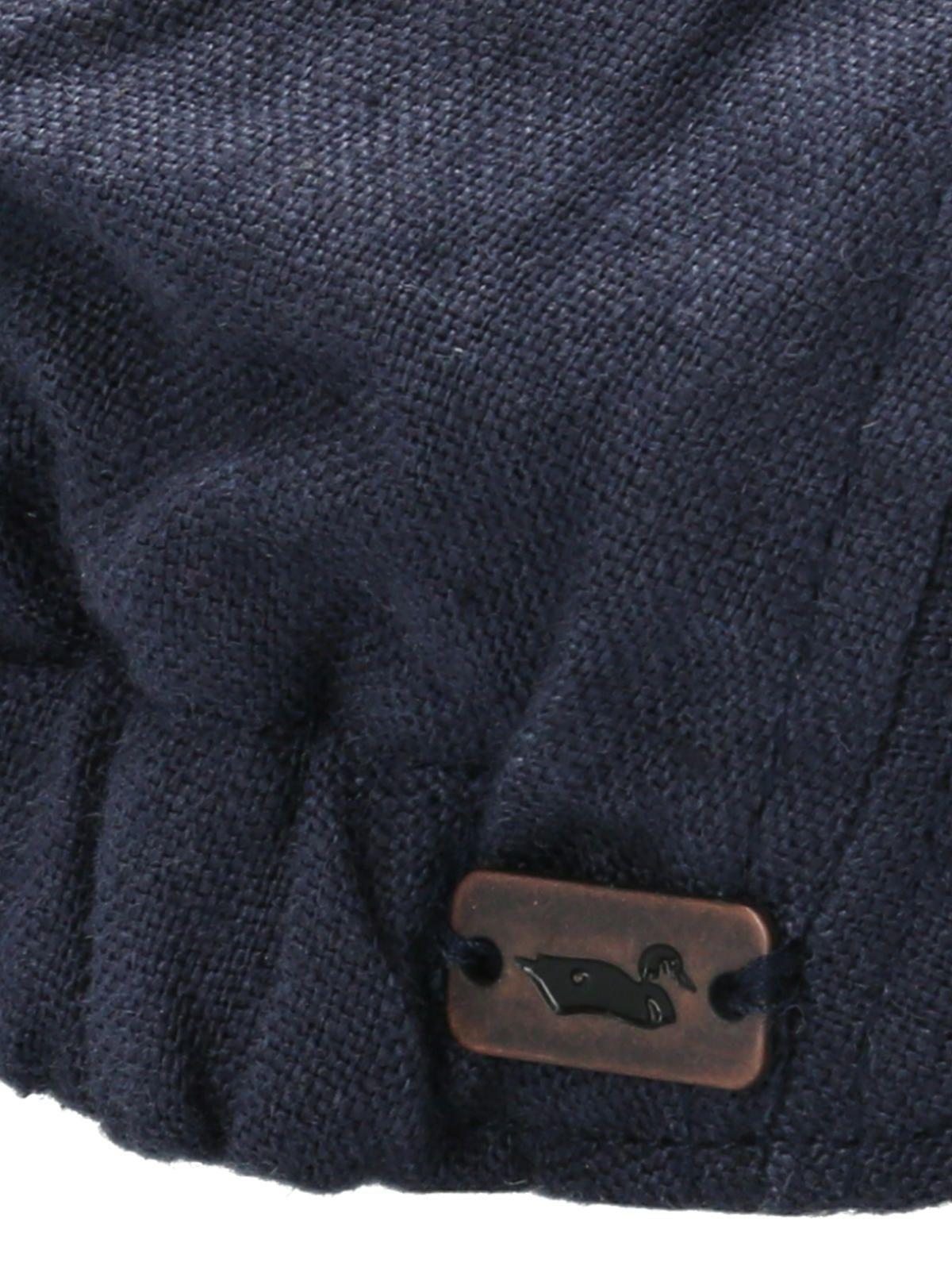 Gorro Lino Organico Azul Linen Hatton Hombre-2