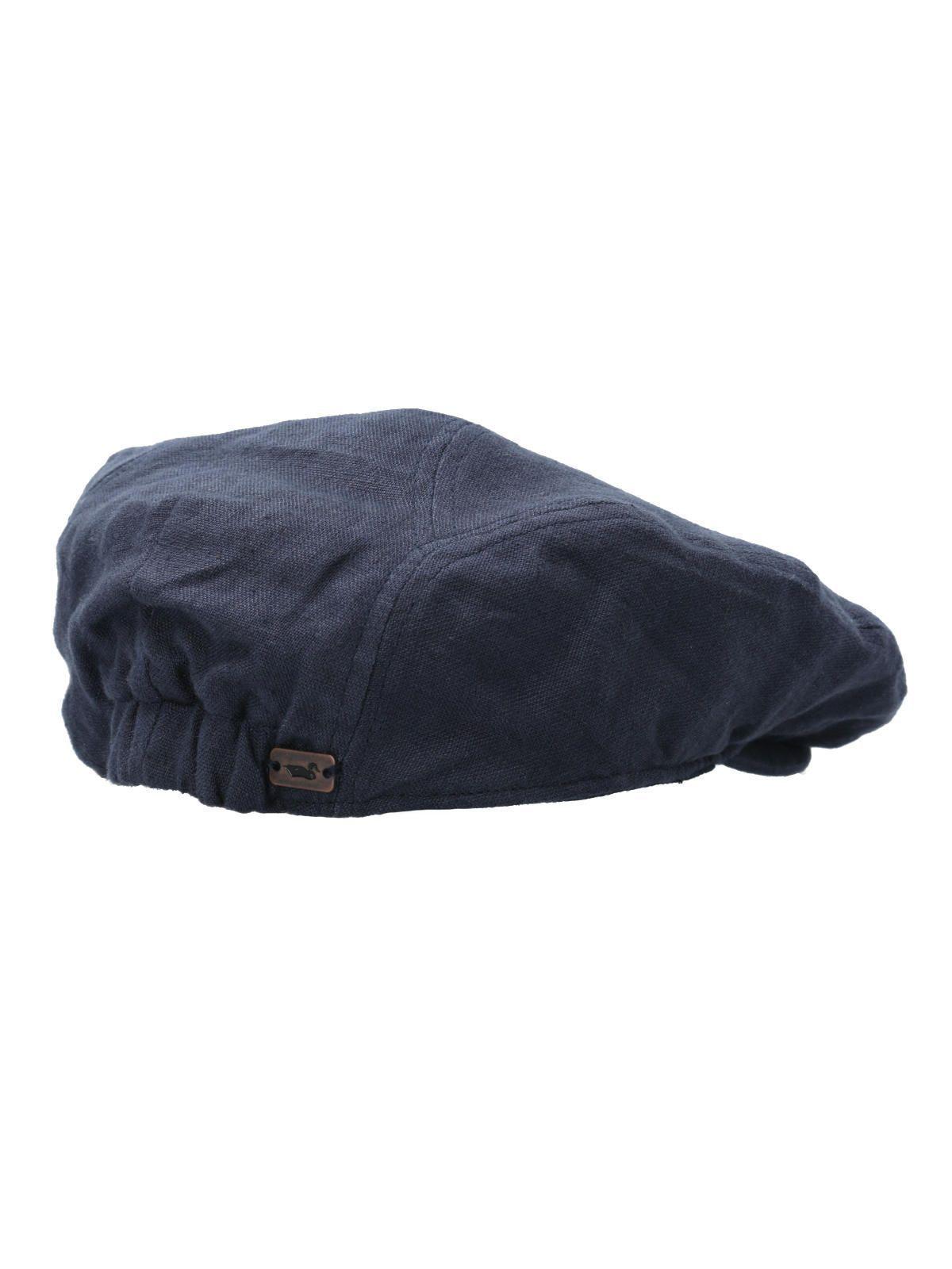 Gorro Lino Organico Azul Linen Hatton Hombre-1