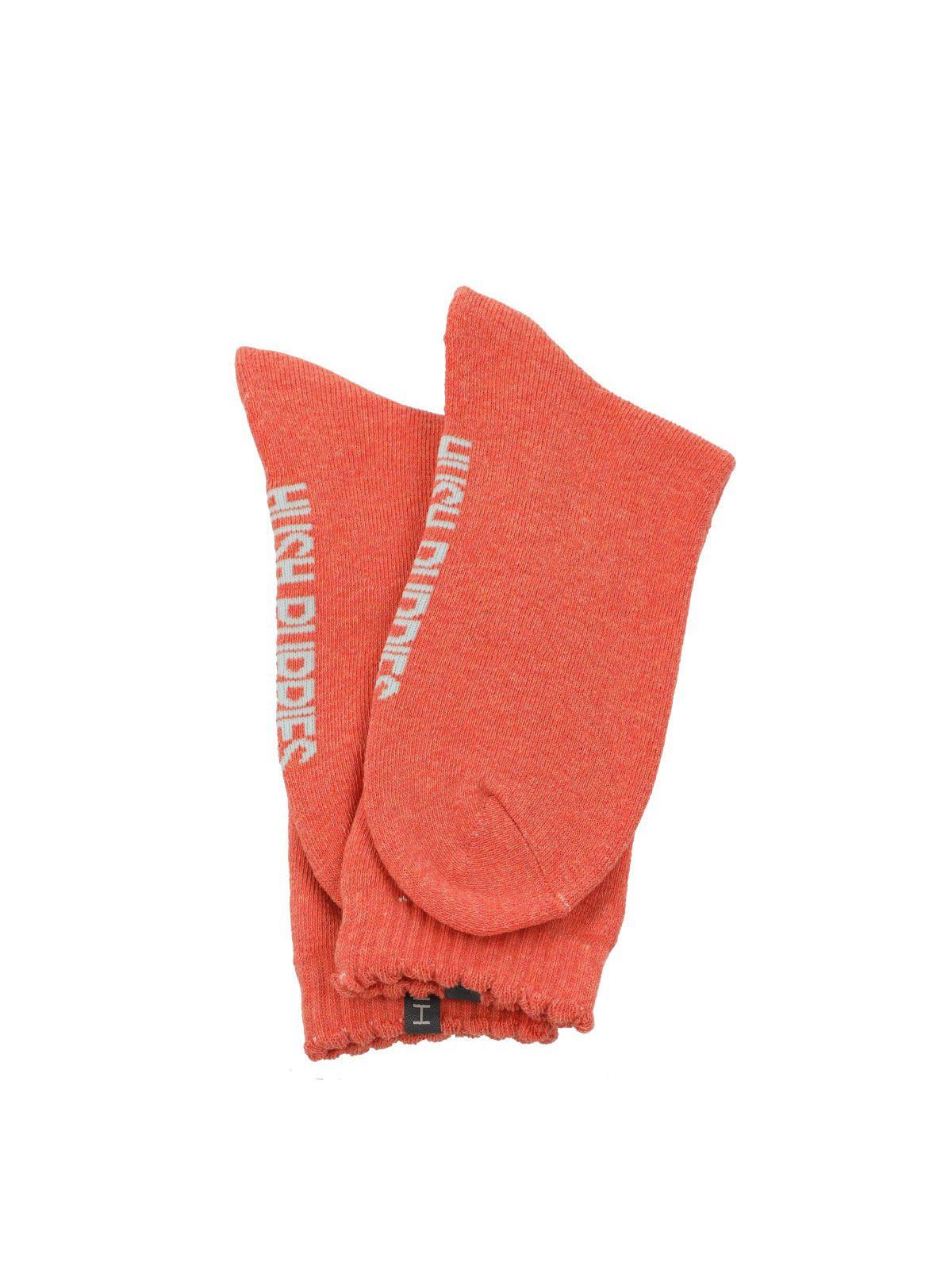 Calcetín Algodón Mujer Heavy St Plain Rosado-2