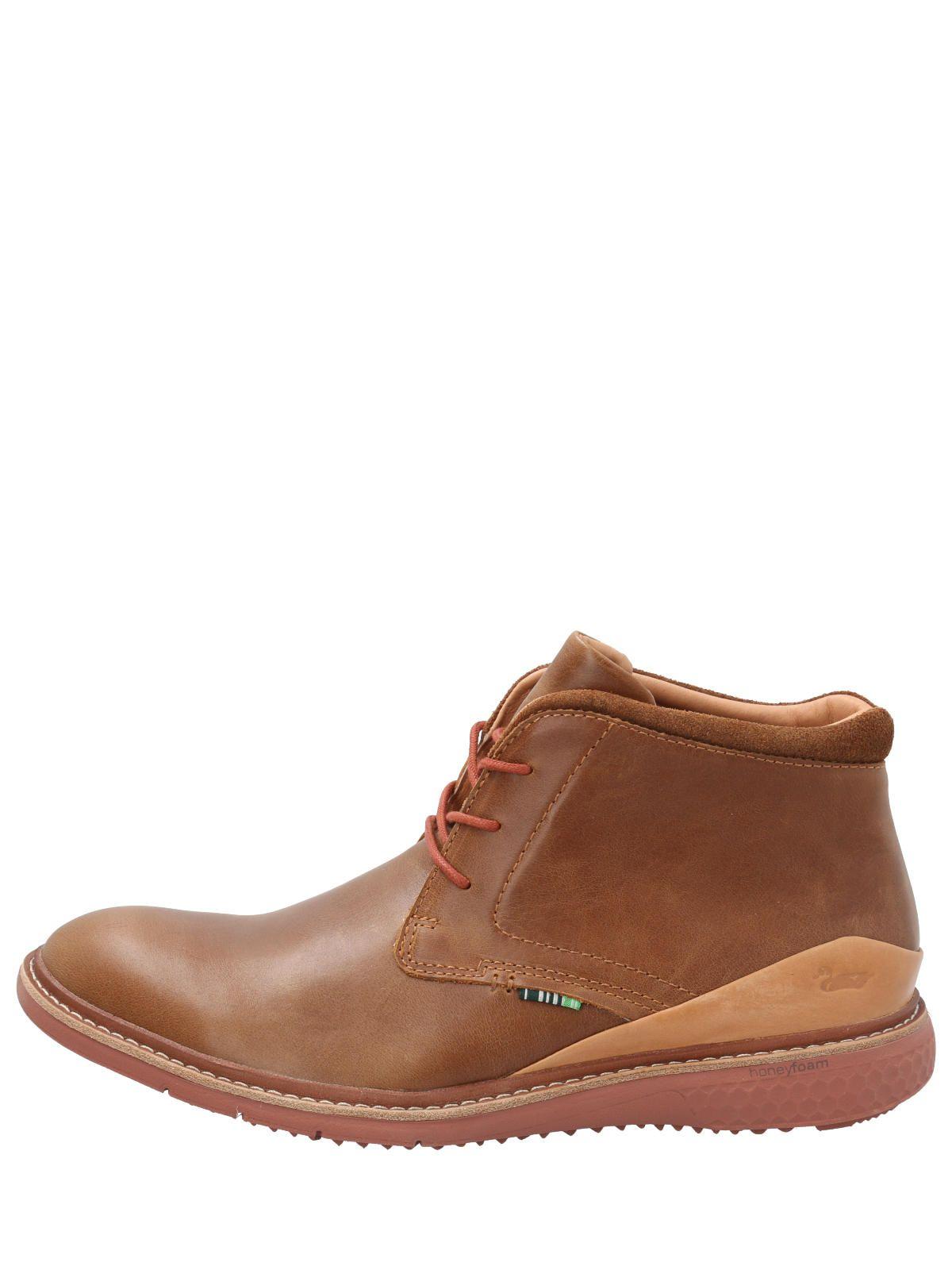 Botín Cuero Hombre Garten Café-5