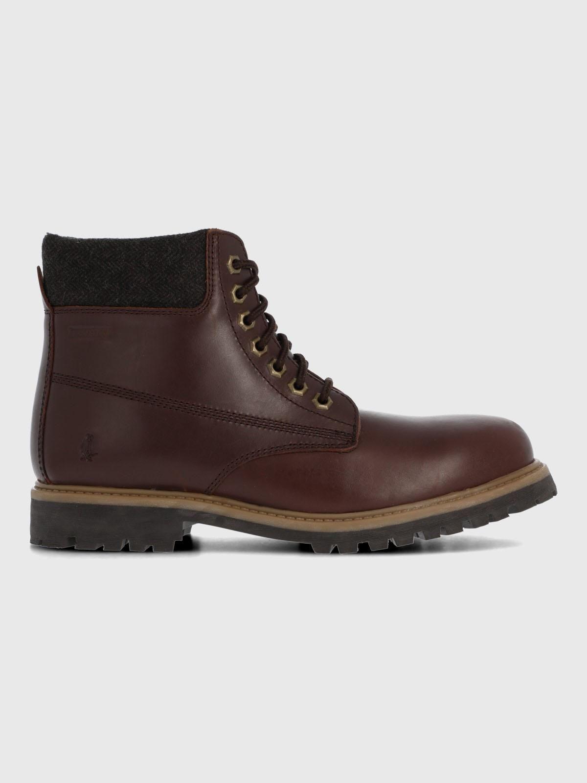 Botin Cuero Hombre Negam Burdeo-1