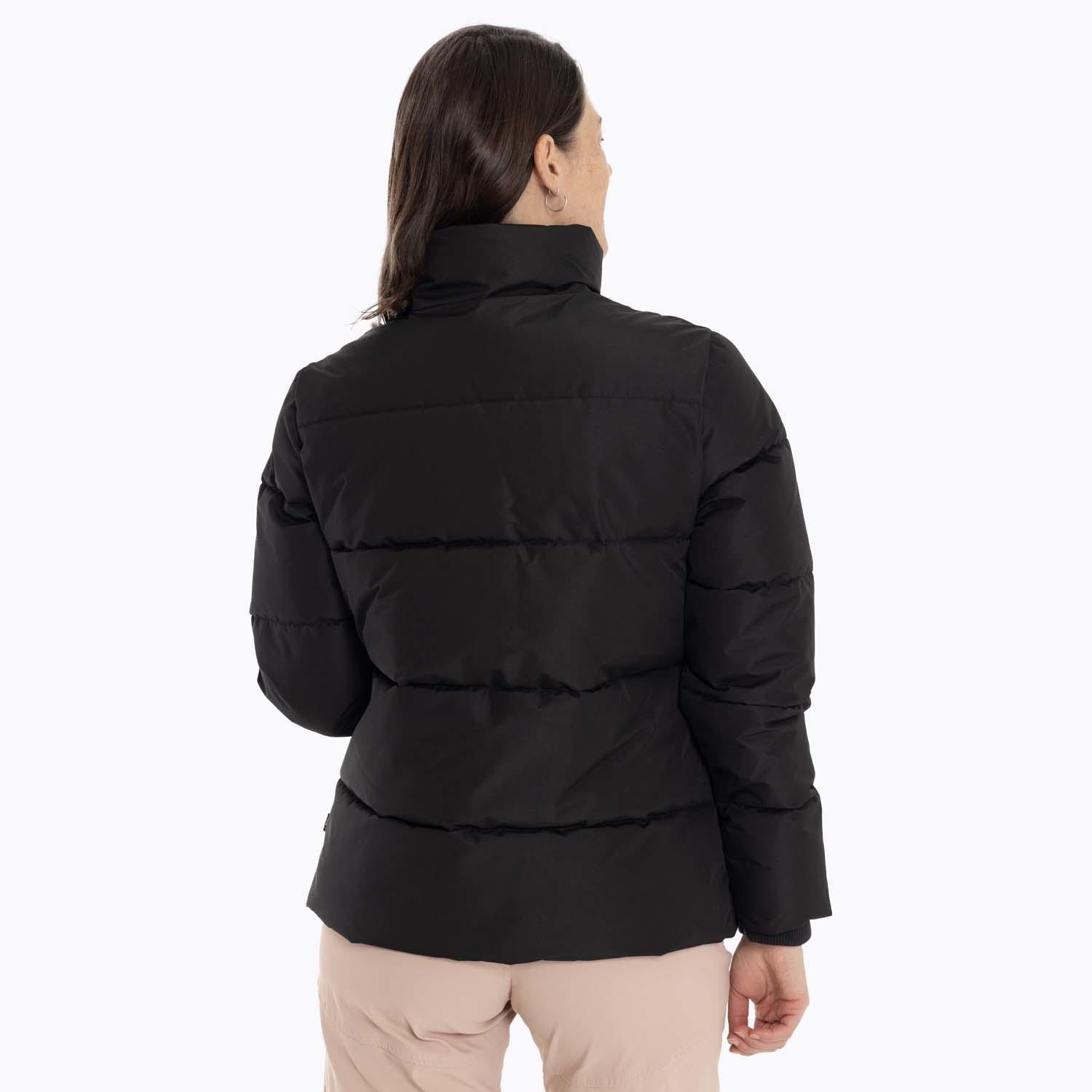 Parka Mujer Puffa Negro Merrell-4