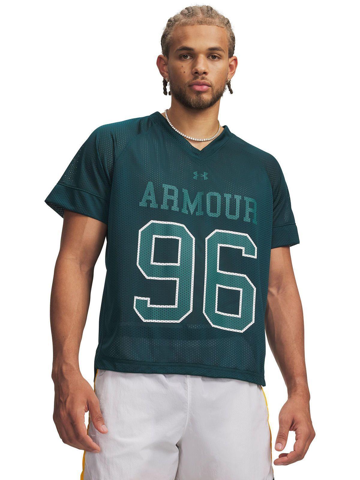 Polera M/C Hombre Mesh Jersey Verde-0