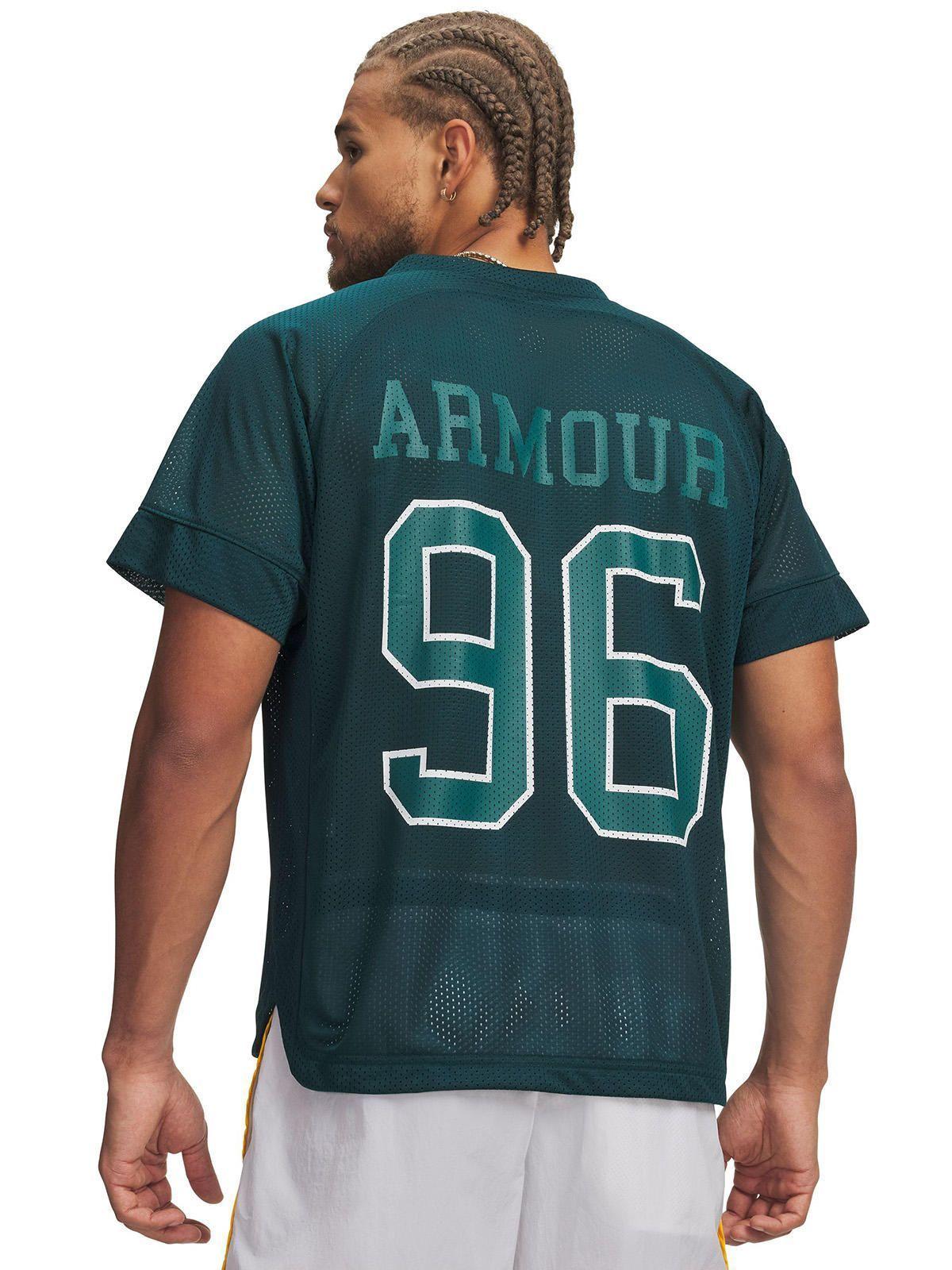 Polera M/C Hombre Mesh Jersey Verde-1