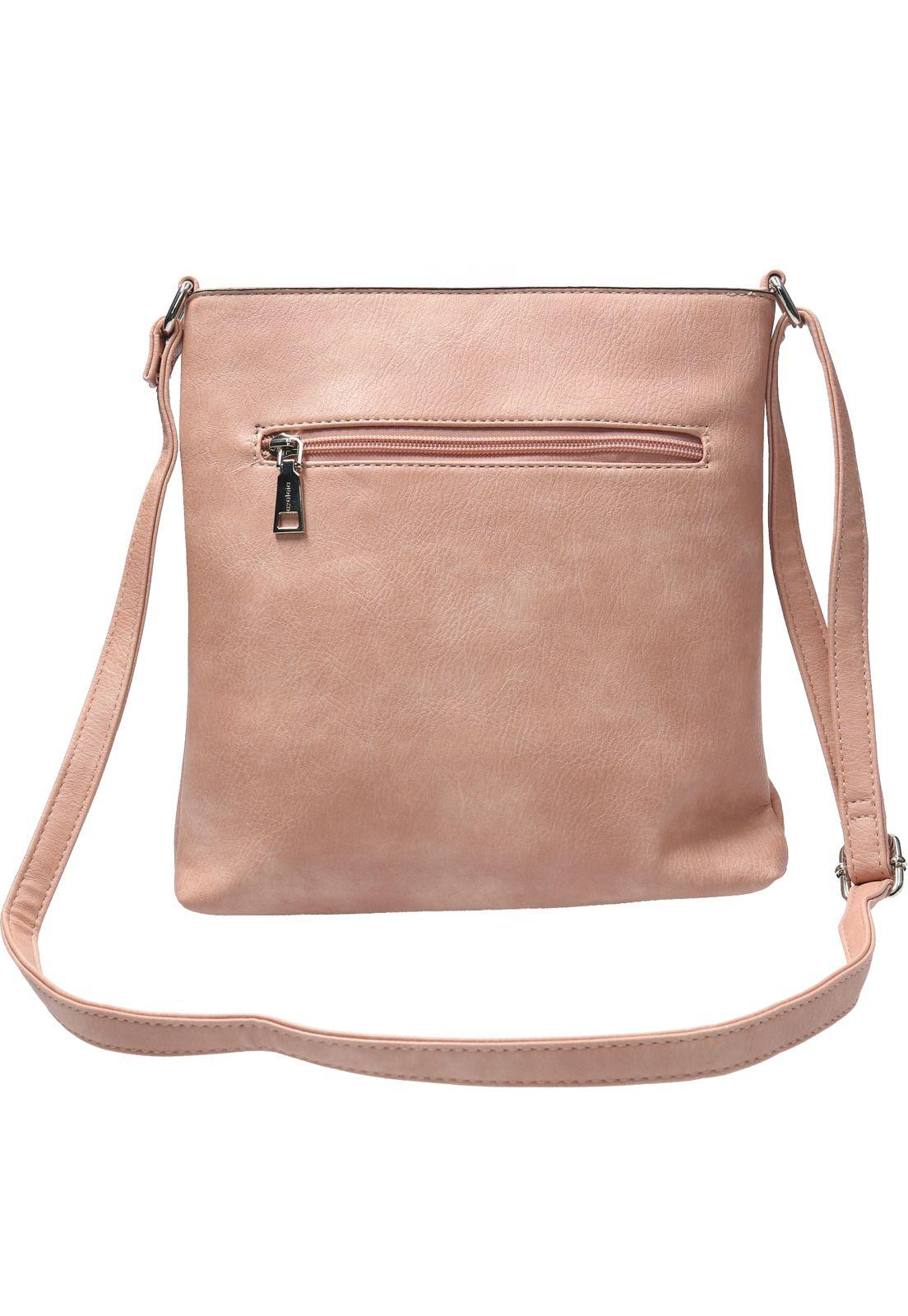 Cartera Mujer Pop Cross Rosa-2