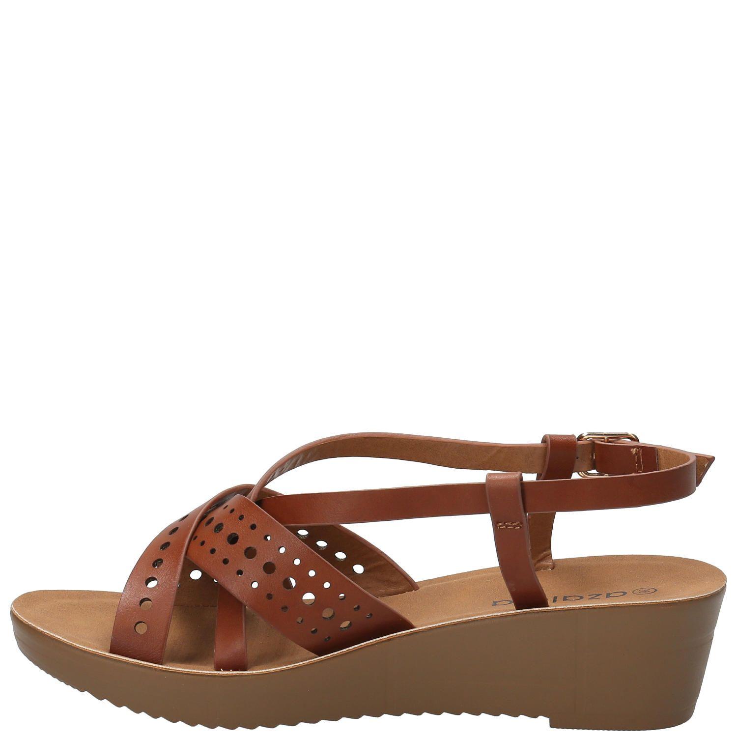 Sandalia Effie Café Mujer-5