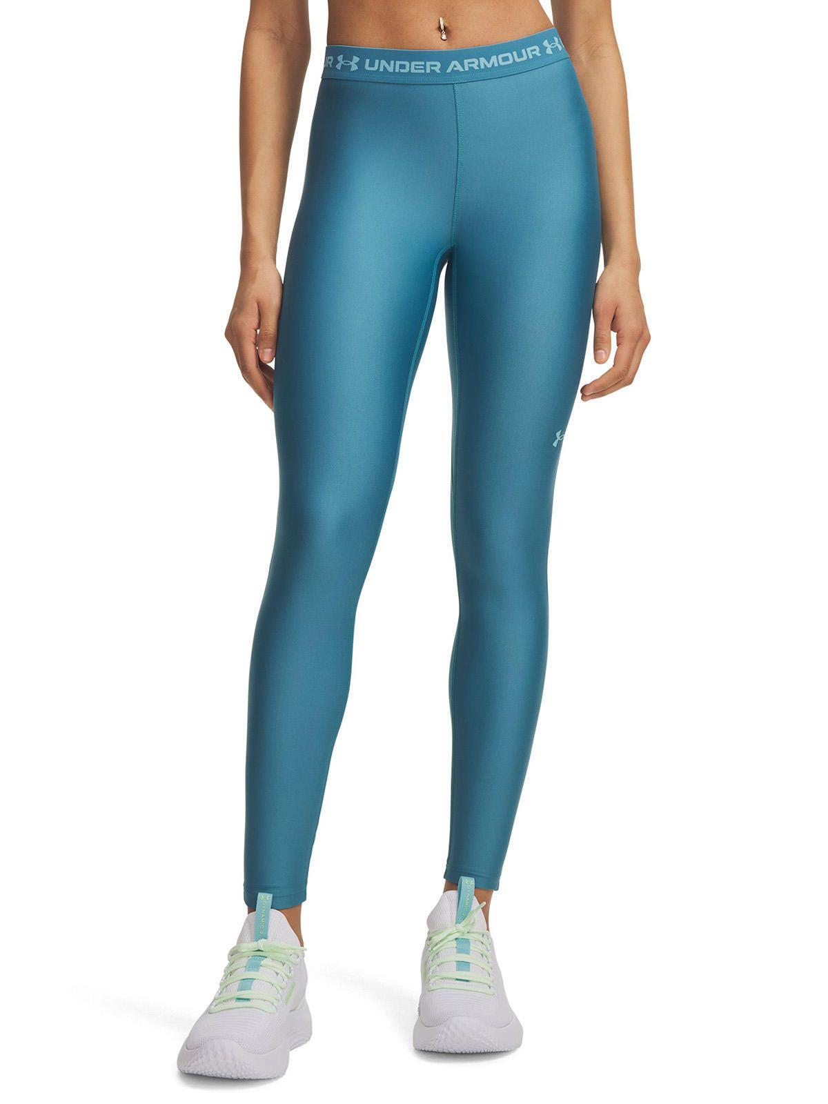 Calza Mujer Heatgear Legging Azul-0