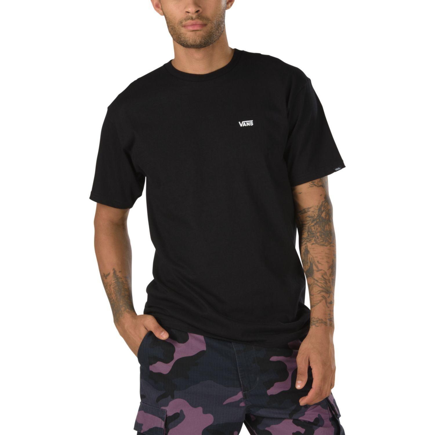 Polera Manga Corta Hombre Left Chest Logo Negro-0