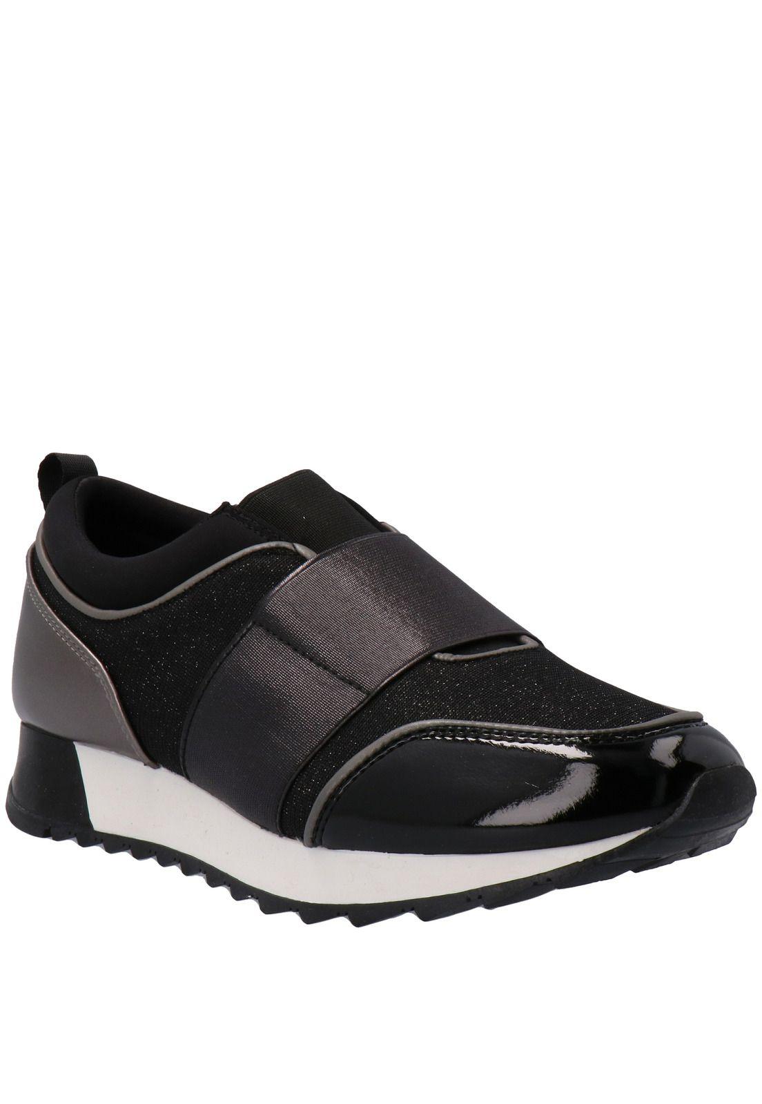 Zapatilla Mujer Shine Negro-0