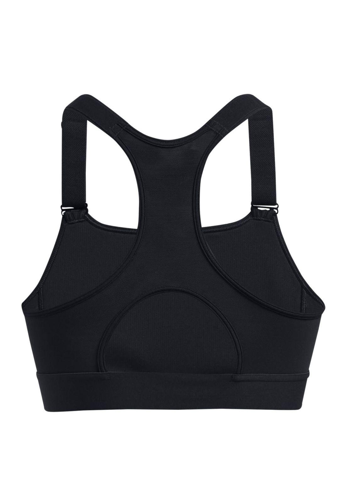 Sostén HeatGear Armor High mujer Negro-1