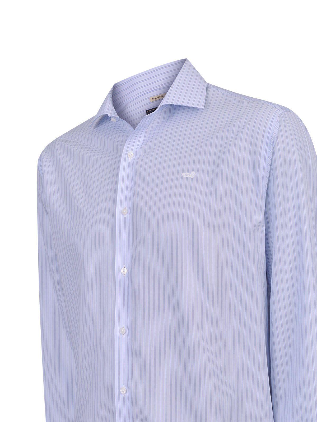 Camisa Cuello Italiano Hombre Wf Pc Gris-4