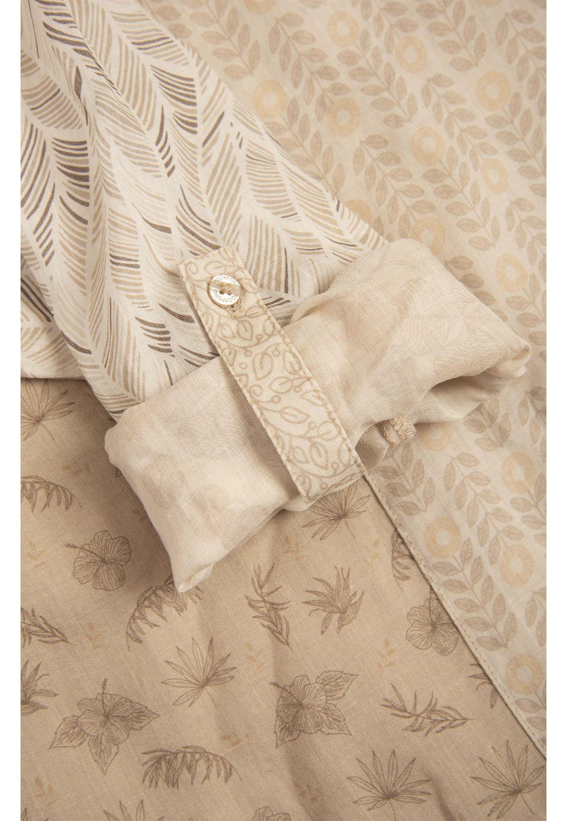 Blusa Lino Orgánico Mujer Minka Arena-3