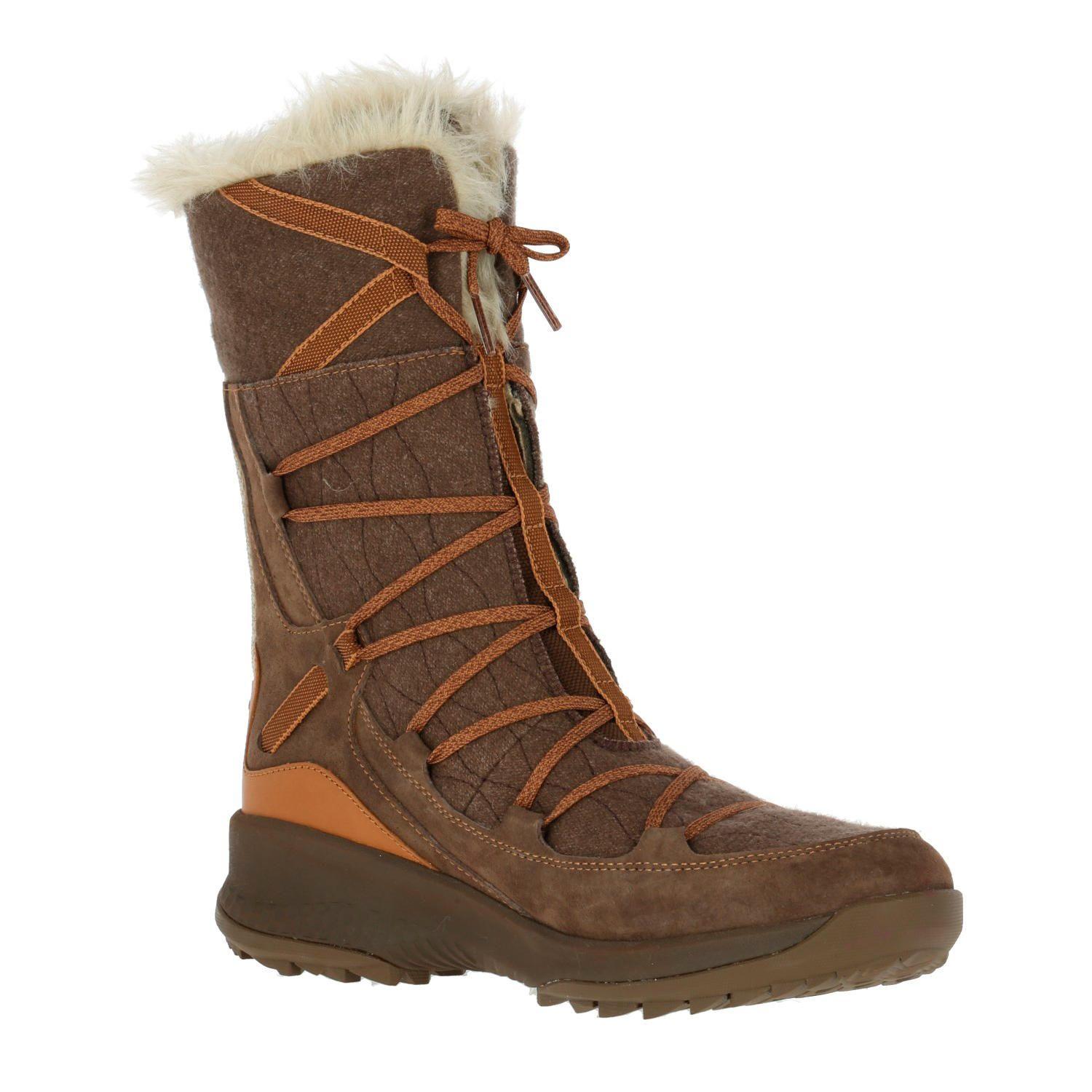 Bota Cuero Denali Chocolate Mujer-0